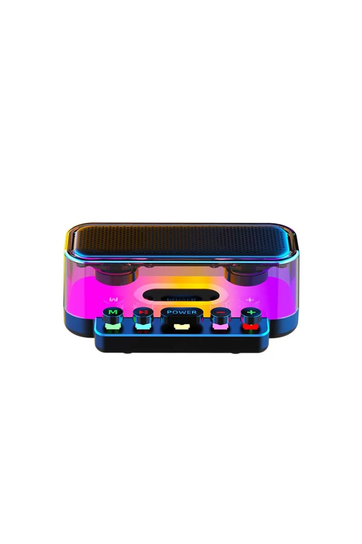 Choice-Z6 Wireless Bluetooth Speaker with HiFi Stereo Sound, Long Hours Playtimes with Colorful Lights 2