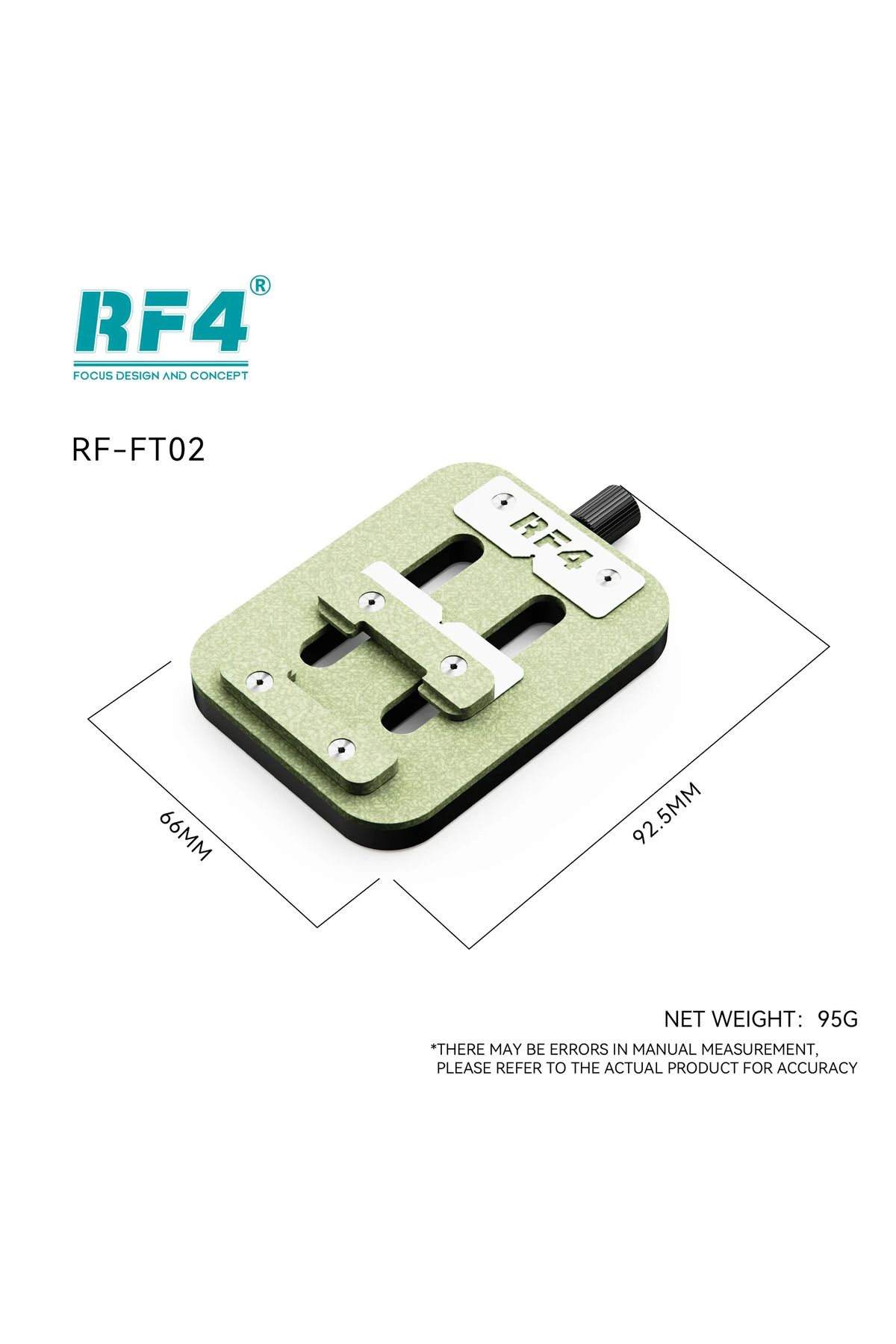 MECHANIC-RF4 RF-FT02 Universal PCB Chip Fixture Mini Precision Mainboard IC Chip Holder Adjustable Clamp I... 1