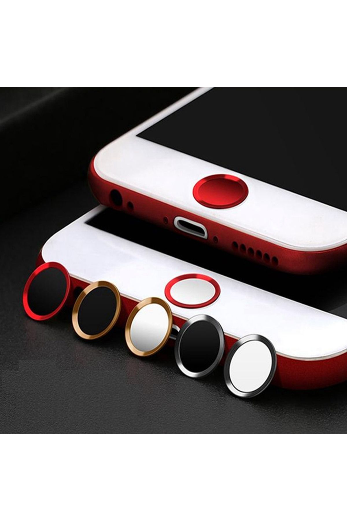 Choice-Home Button Sticker for IPhone 8 7 6 S Sensitive Home Key Cover Fingerprint Touch ID Key Anti Swe... 2