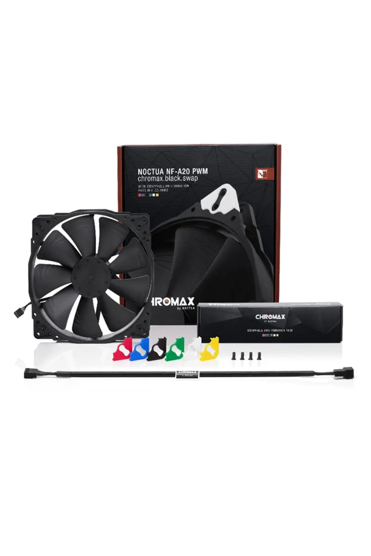 Choice-Noctua NF-A20 Computer Case Fan 200mm 5V PWM/FLX/PWM Chassis Fan 20CM Ball Bearing Cooling Fan Hi... 5