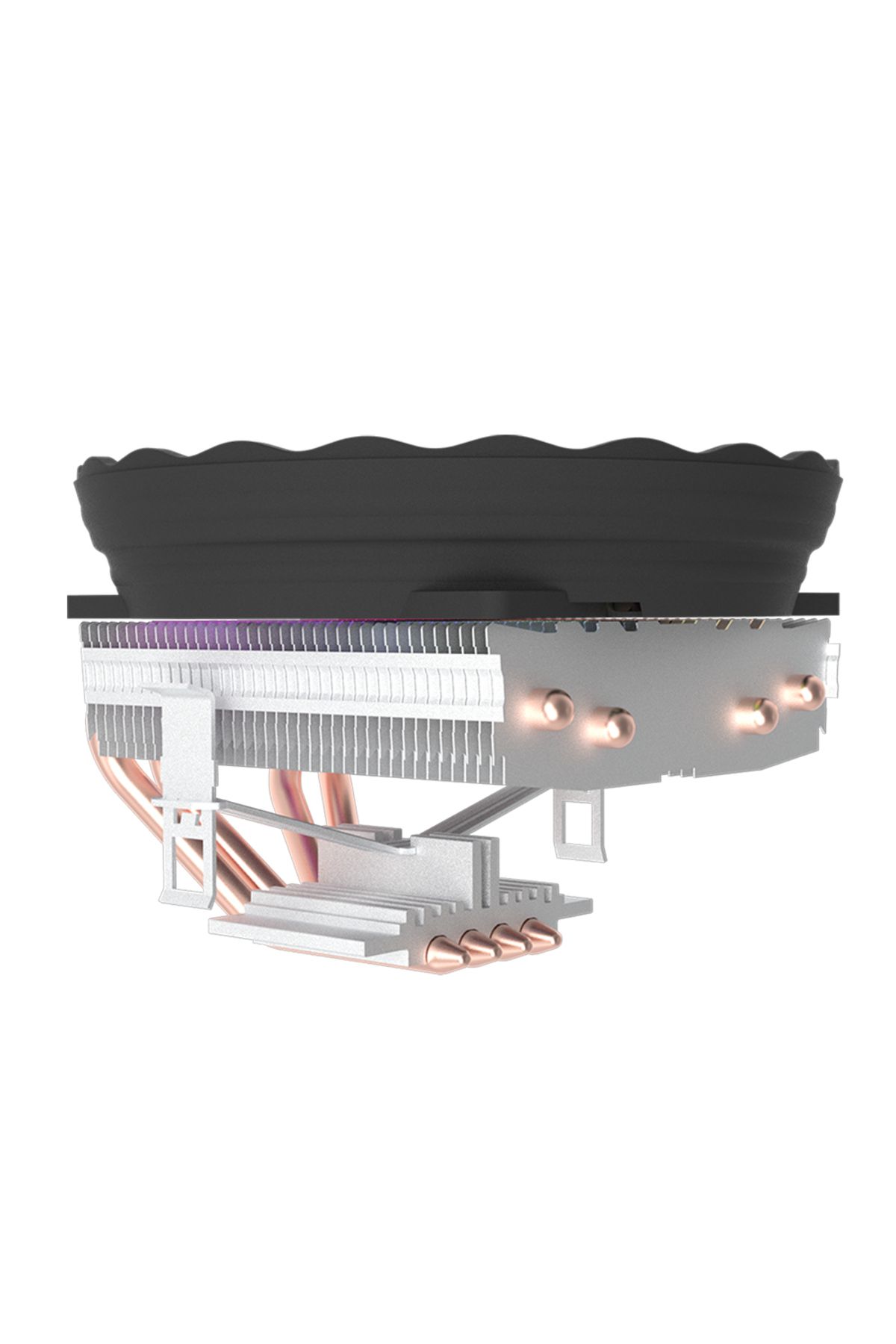 Choice-Aigo ICE400X 4 heat pipes cpu cooler Fan RGB 4pin PWM Computer Case Fan Silent Intel LGA 1700 120... 6