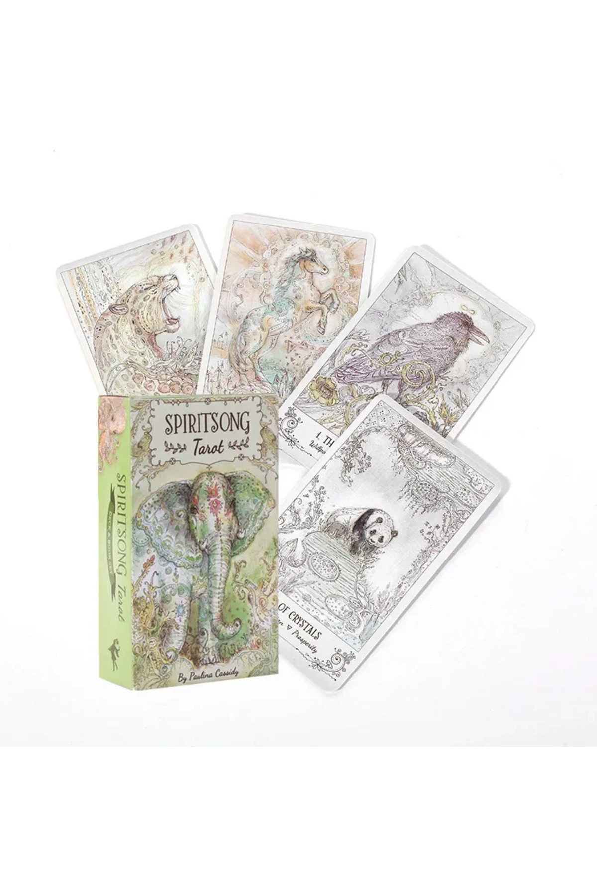 JIMITU-Spiritsong Tarot Cards Deck Games Oracle Party Playing Card English Tarot Table Board Game Divina... 2
