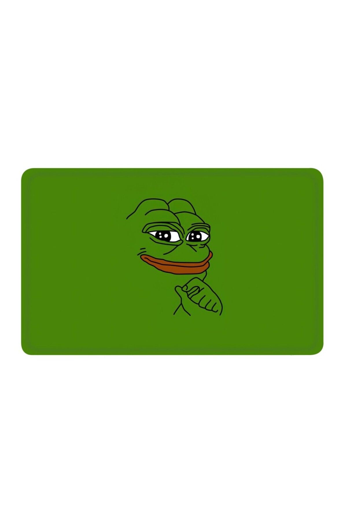 Choice-Funny Cartoon P-Pepe the F-Frog Floor Mat Bedroom Kitchen Door Bath House Super Absorbent Foot No... 8