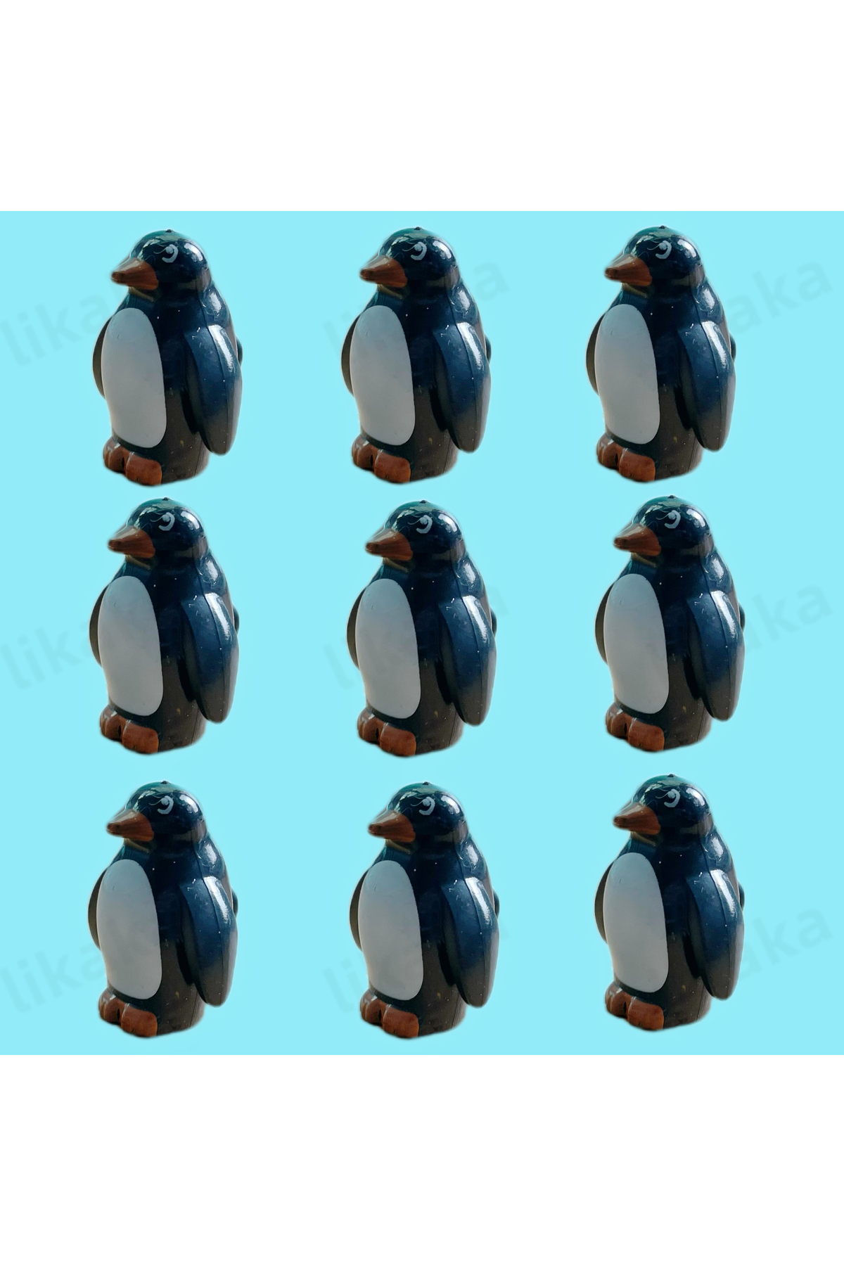 ۹ عددی بلوکهای ساختنی حیوانات پنگوئنهای قطب جنوب سازگار با MOC، اسباببازیهای DIY و بلوکهای مینی…