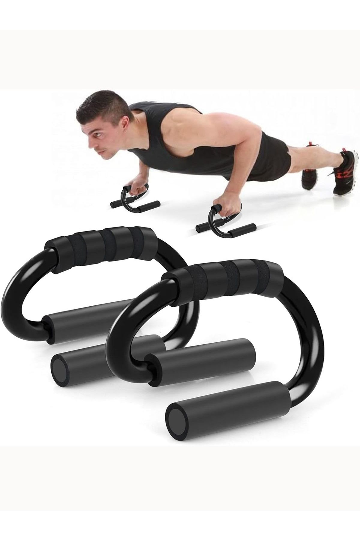 MultiFlexPro Push Up Stand Profesyonel Egzersiz Şınav Aleti Şınav Çekme Aparatı Kol Kas Geliştirici Spor Aleti