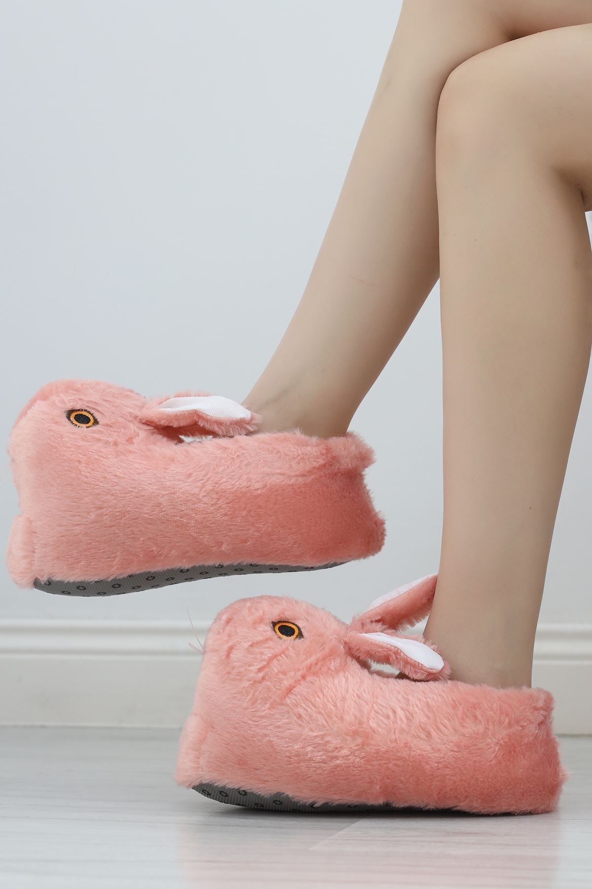 TIRSKI-Dried Rose Animal Slippers - 11925.264. 1