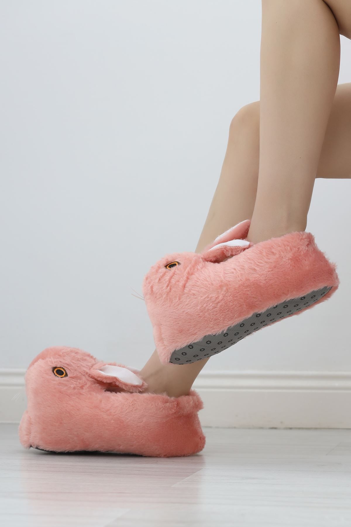 TIRSKI-Dried Rose Animal Slippers - 11925.264. 4