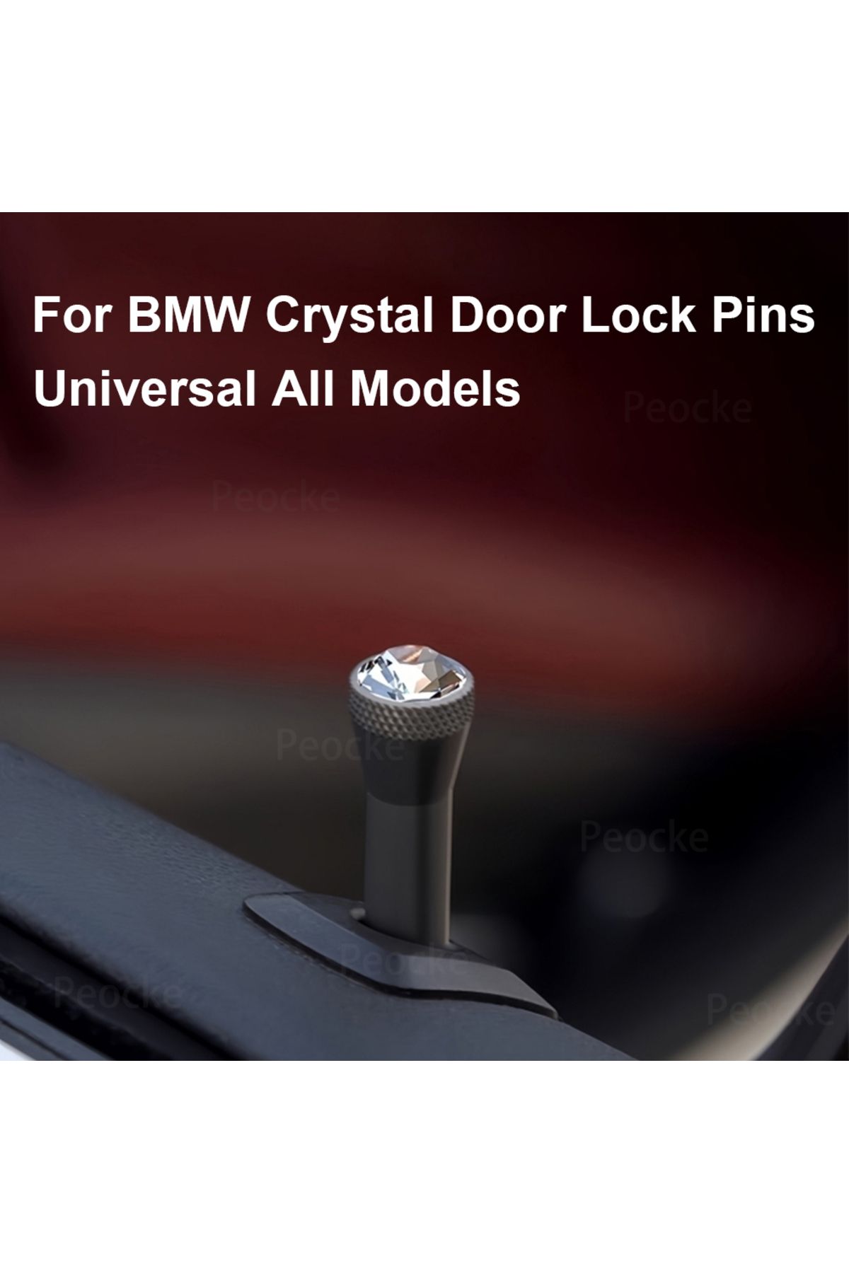 Choice-Universal All Models For BMW Crystal Door Pin Lock G30 G20 G05 G06 G01 G08 G11 G12 F10 F20 F30 F1... 5
