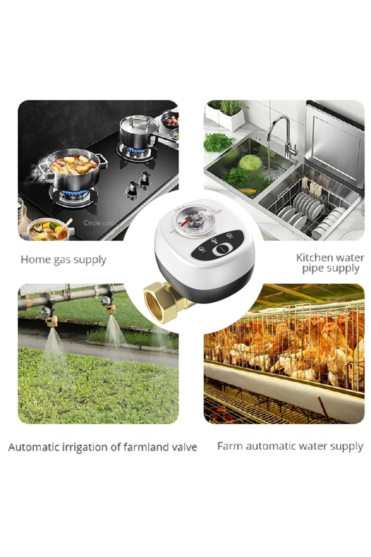 Choice-Smart WiFi Water Valve Intelligent Controller DN15/DN20/DN25 Pipe EweLink APP Control Timer Irrig... 7