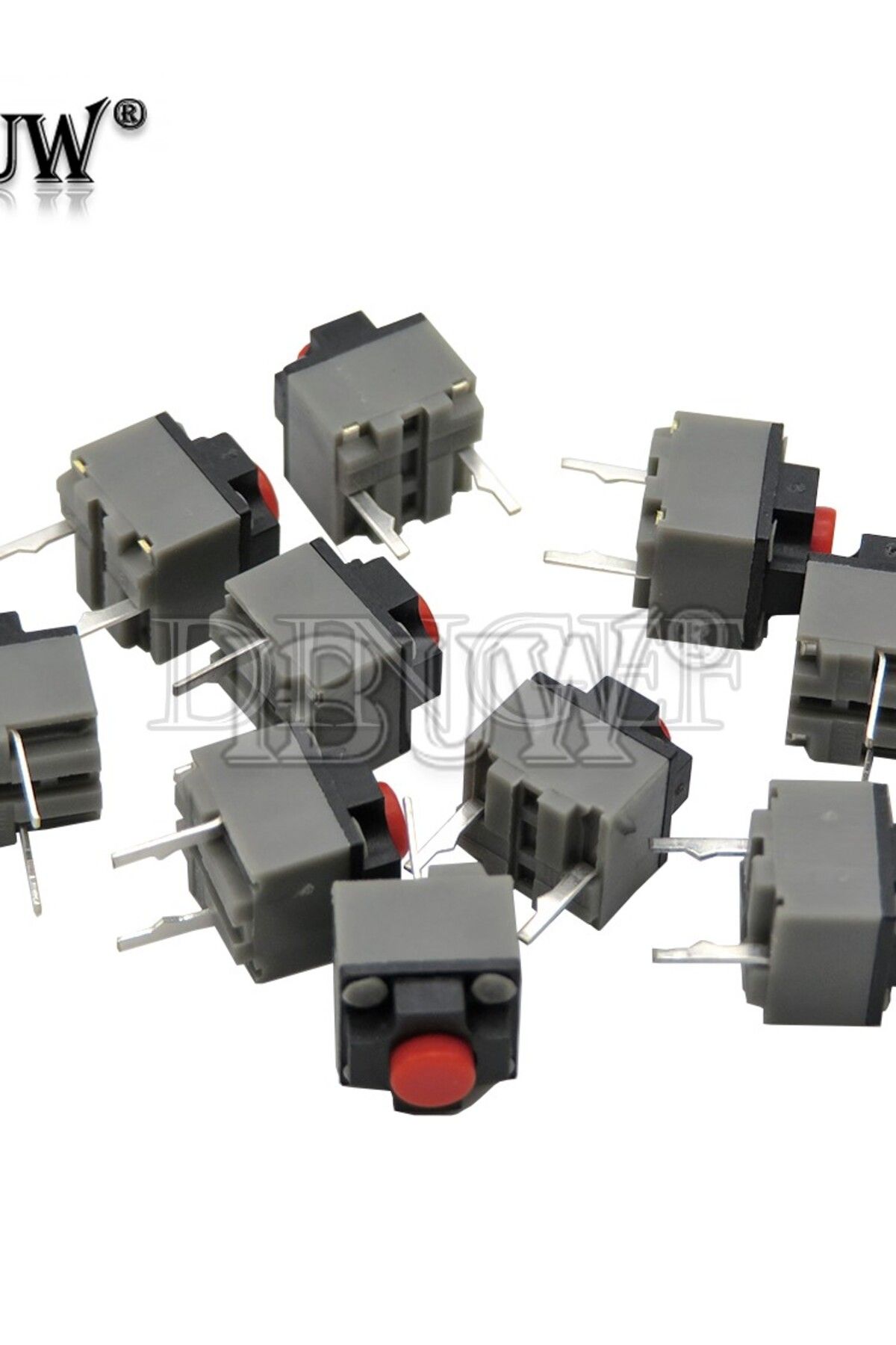 Choice-10PCS Kailh Mute Button 6*6*7.3 Silent Switch Wireless Mouse Wired Mouse Button Micro Switch 6X6X... 4