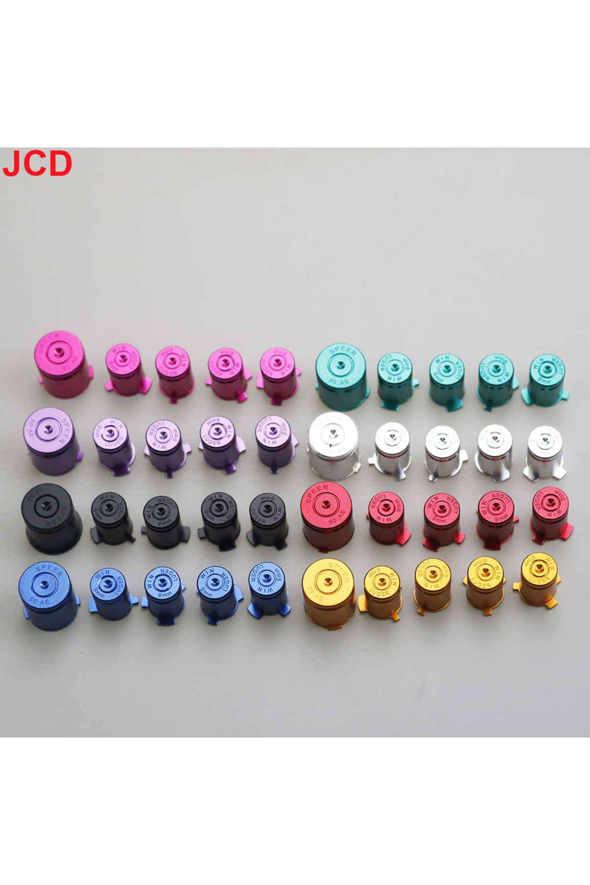 JCD 1Set For Xbox 360 Controller Buttons Aluminium Alloy Metal ABXY ...