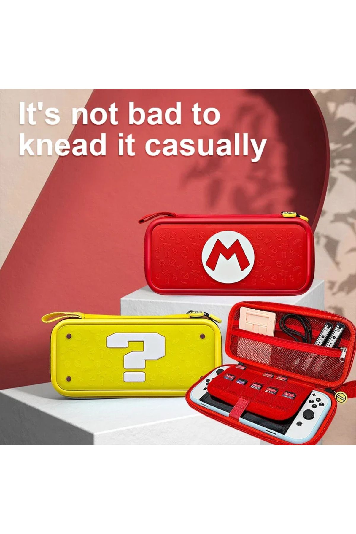 Choice-3D Pattern Game Card Case For Nintendo Switch Lite 24 Cartridge Slot Protective OLED Switch Case ... 2
