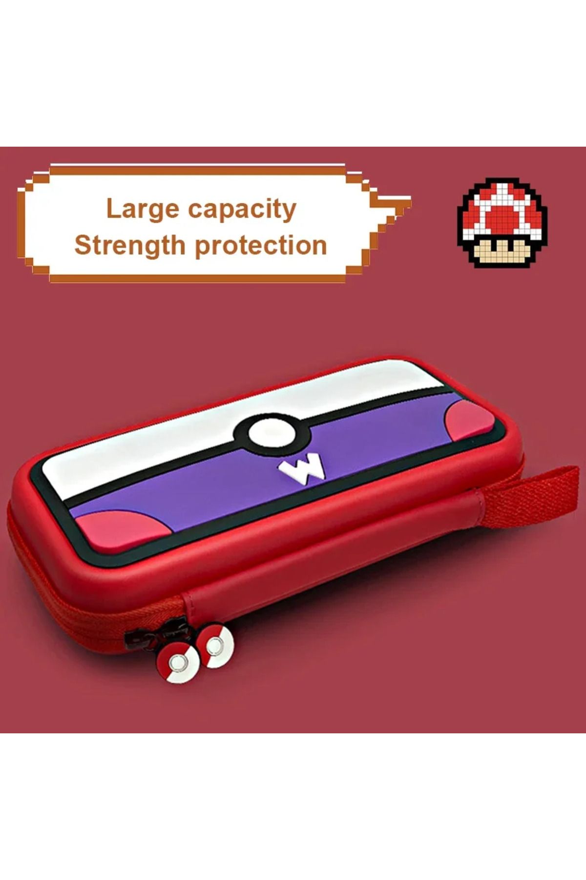 Choice-3D Pattern Game Card Case For Nintendo Switch Lite 24 Cartridge Slot Protective OLED Switch Case ... 4