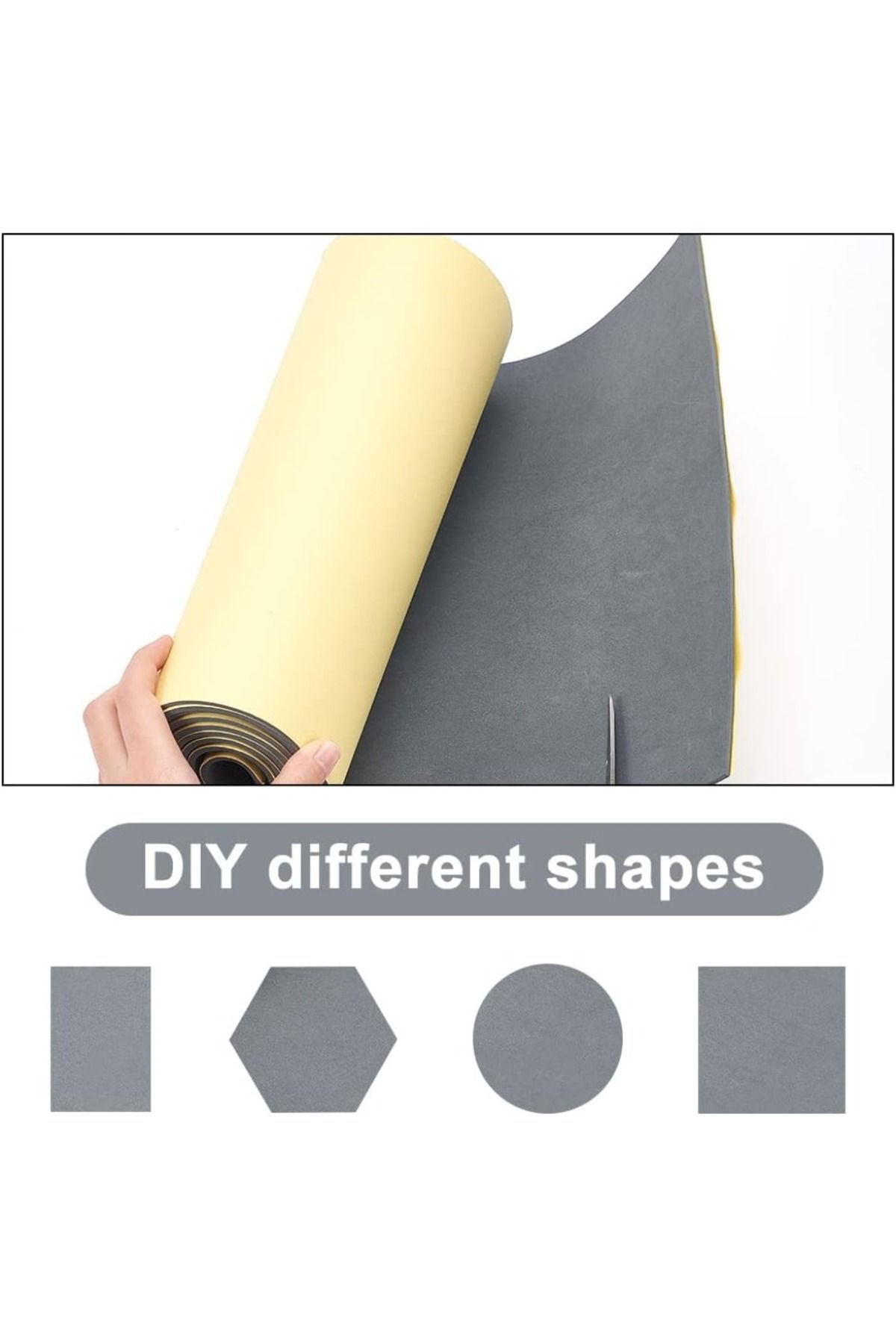 Choice-3mm Thick 78.7x11.8 Inch Self-Adhesive EVA Foam Roll for Furniture Protecting, Gap Filling, Costu... 6