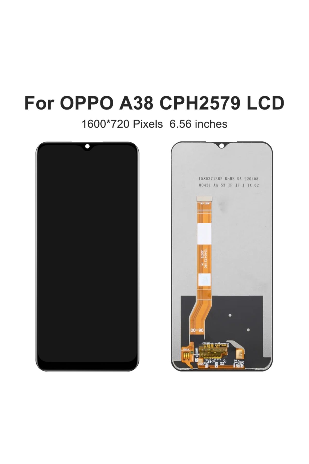 Choice-6.56" Display Screen for Oppo A38 Lcd Display Digital Touch Screen with Frame for Oppo A38 CPH257... 2