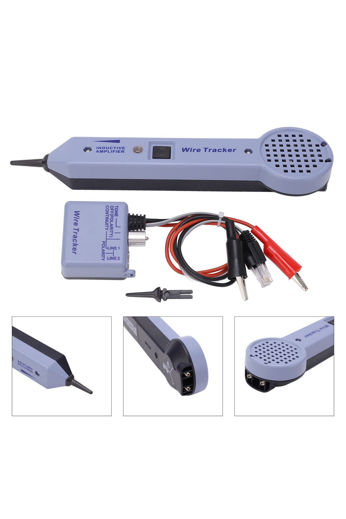 Choice-Tone Tracing Tester Network Cable Tracing Tester Kit Audio Adjustable Induction Amplifier Cable T... 7