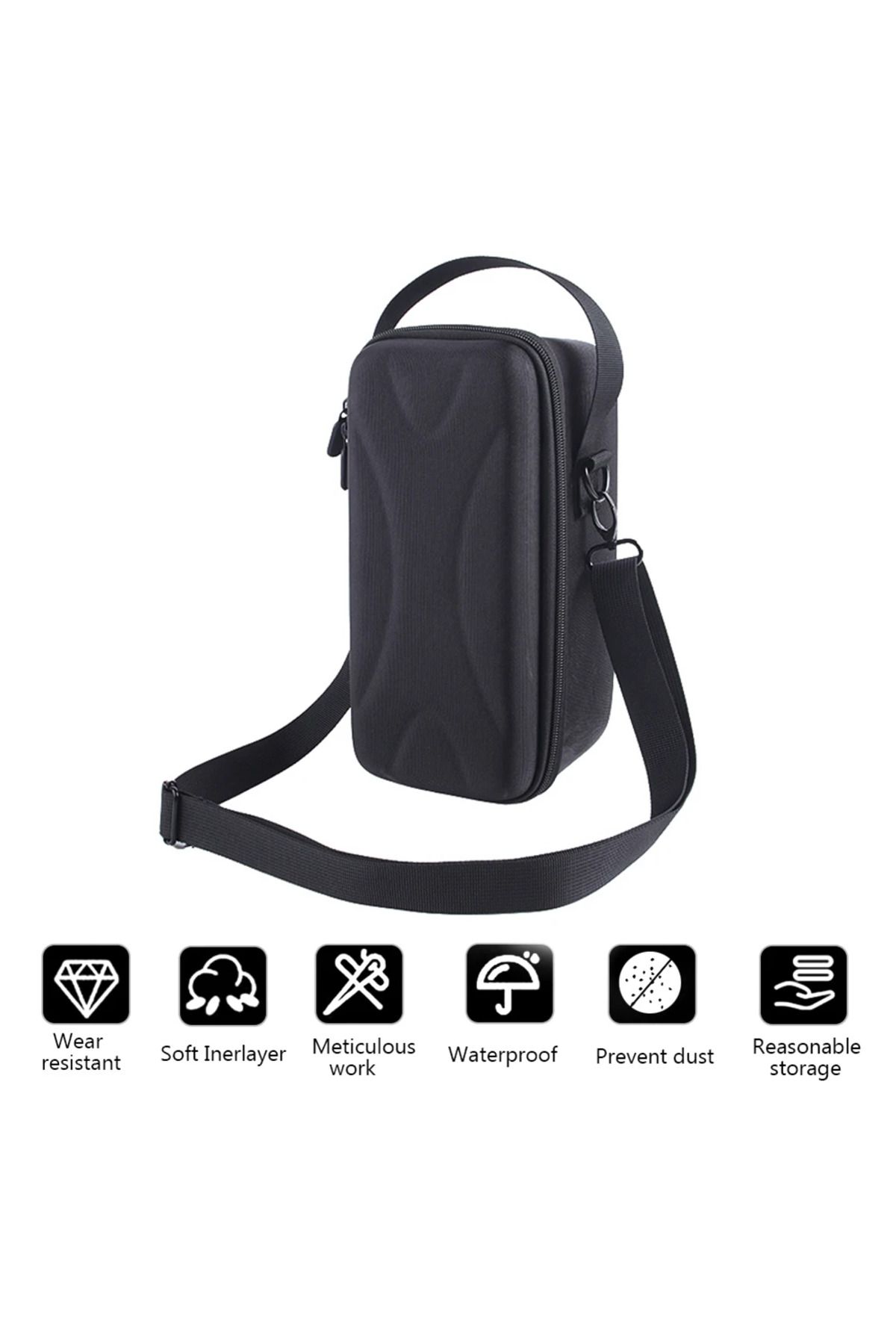 Choice-Hard EVA Travel Carrying Handbag Adjustable Shoulder Straps Audio Box Bag Power Cord Accessory An... 5