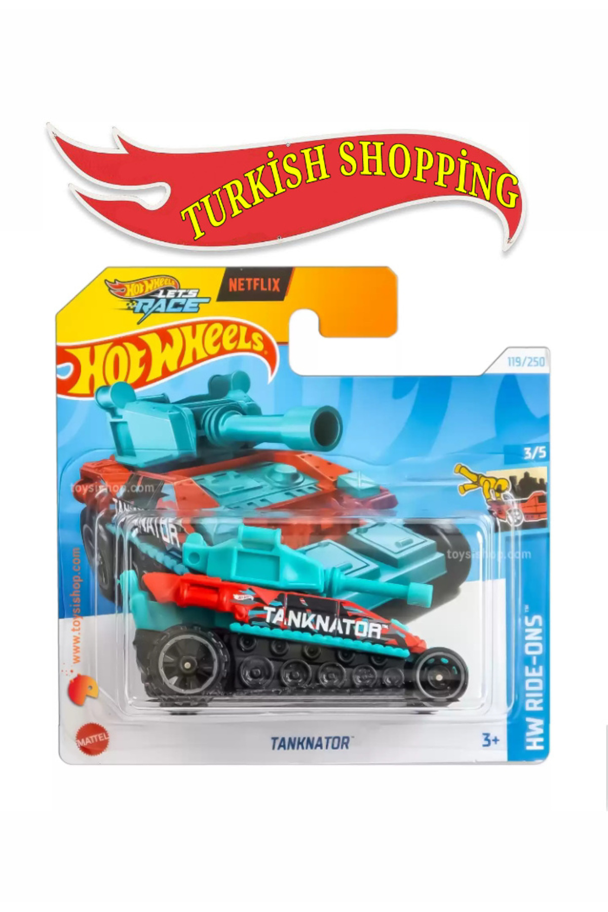 HOT WHEELS 1:64 Ölçek Tanknator - Fiyatı, Yorumları
