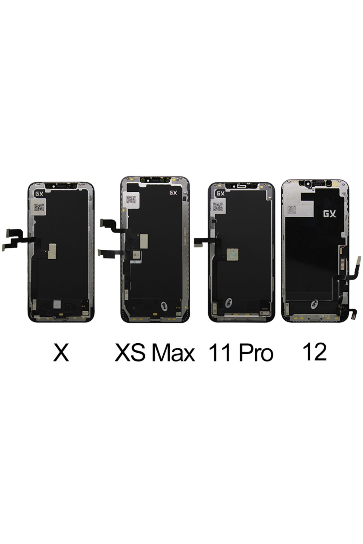 MSMADE-GX AMOLED For iPhone X XS Max LCD Display True Tone With 3D Touch Screen For iPhone 11 12 Pro Max... 2