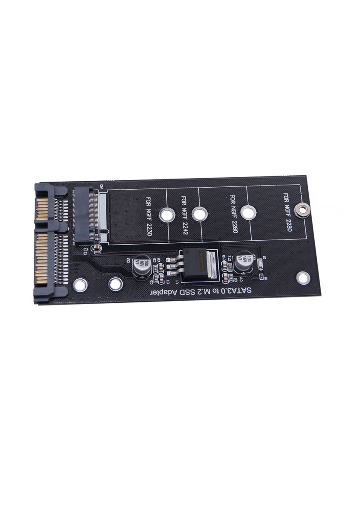 Choice-محول بطاقة محول M.2 NGFF SSD إلى SATA 3 3.0 B B&M Key Protocol Solid State Disk Drive 2230... 1