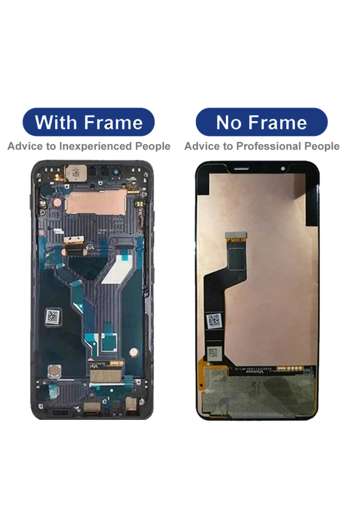 Choice-Super AMOLED For LG G8S ThinQ LM-G810 LMG810 LMG810EAW LCD Display Touch Screen Assembly For LG G... 4