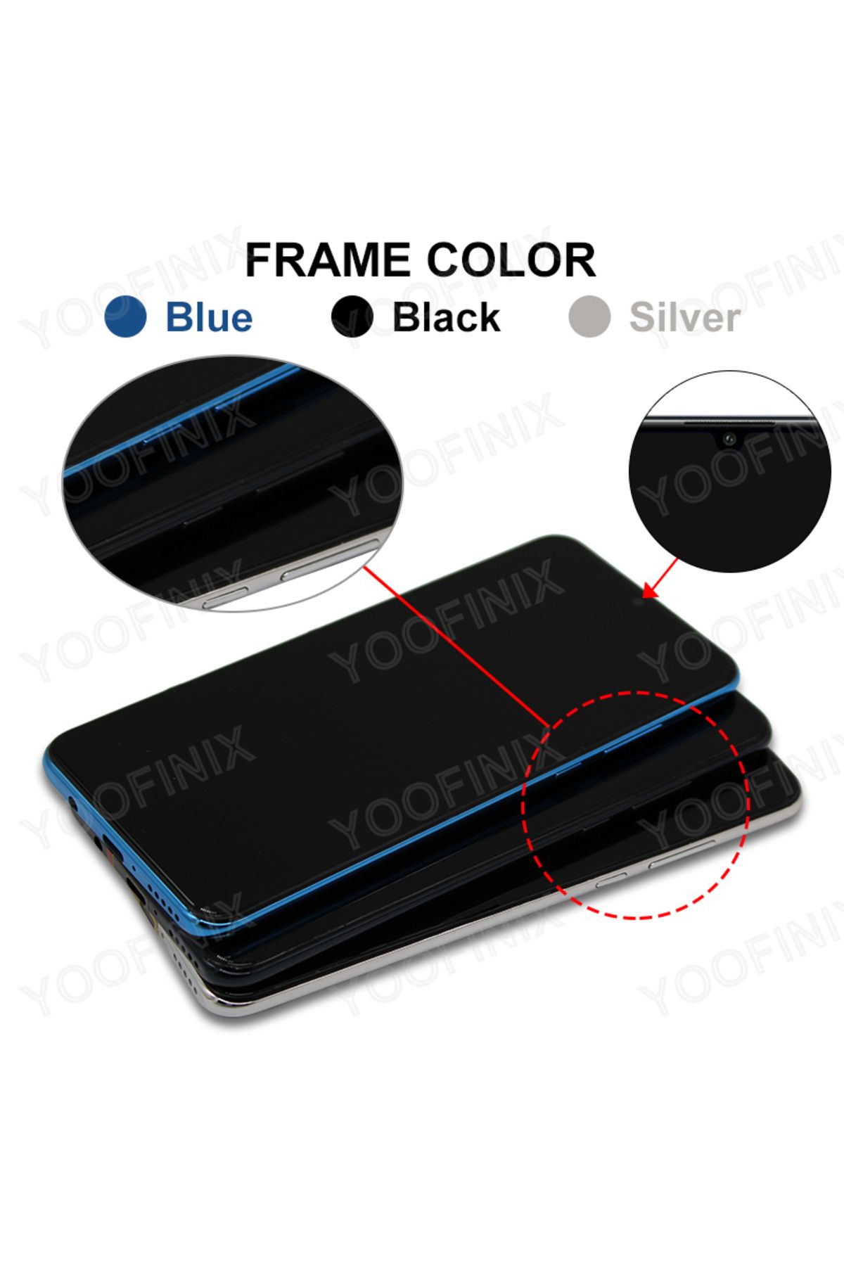 YOOFINIX-6.15" For Huawei P30 Lite Display LCD Touch Screen Digitizer For Huawei MAR-LX1M MAR-L01A Display... 6