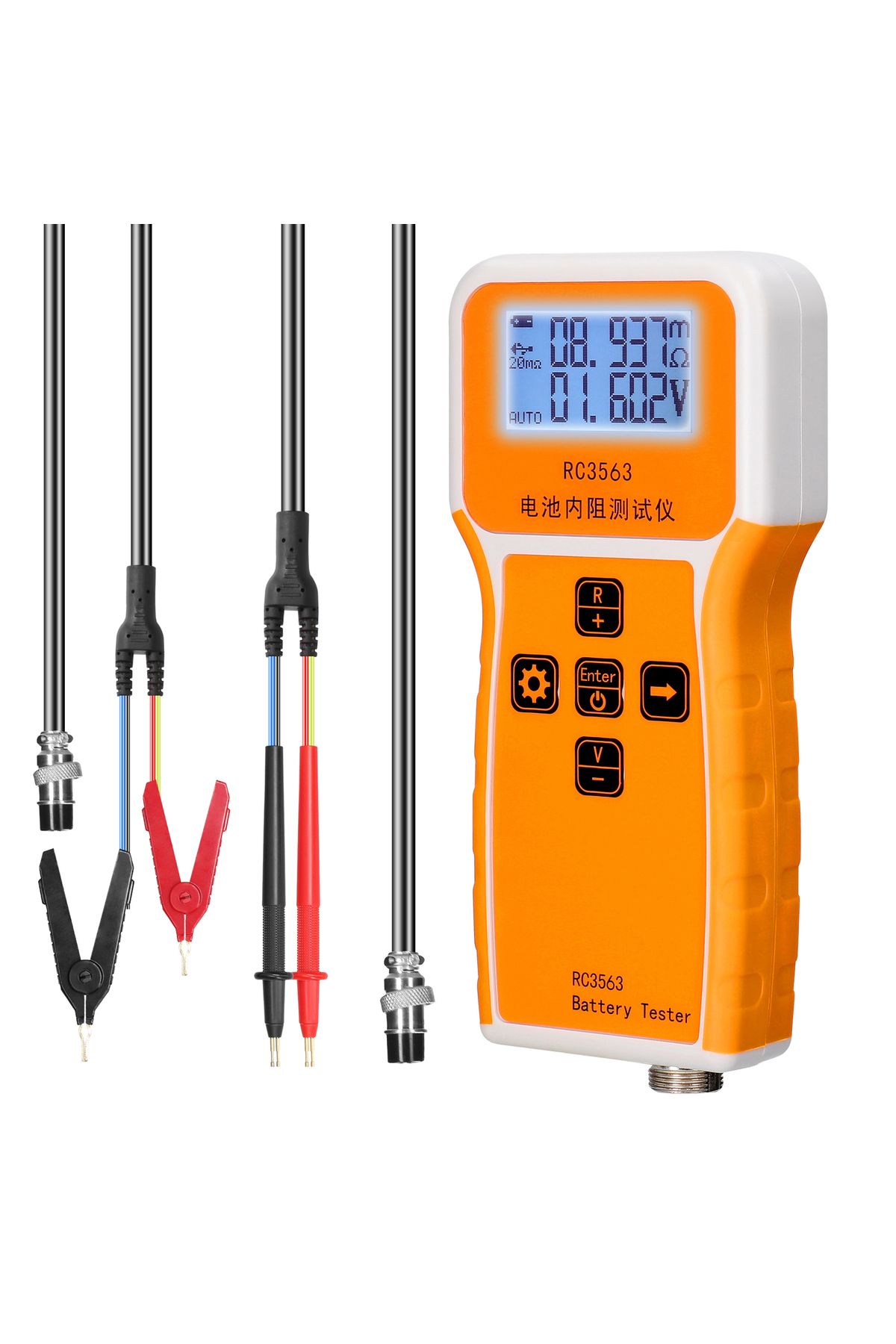 Choice-RC3563 200? 100V Battery Internal Resistance Voltage Tester 3-digit Battery Tester High-precise T... 1