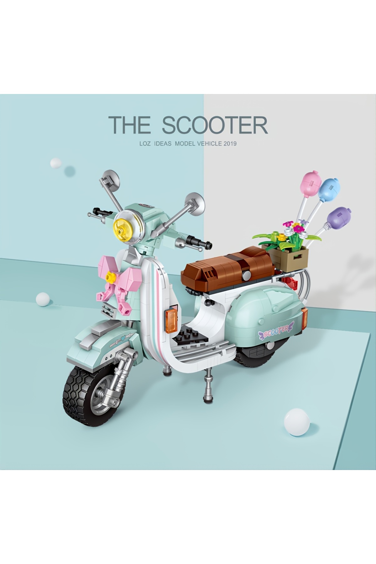 بلوک‌های ساختمانی موتورسیکلت، اسباب‌بازی‌های کودکان، اسباب‌بازی‌های اتصال‌دهنده، هدیه تولد برای پسران، دختران و بزرگسالان