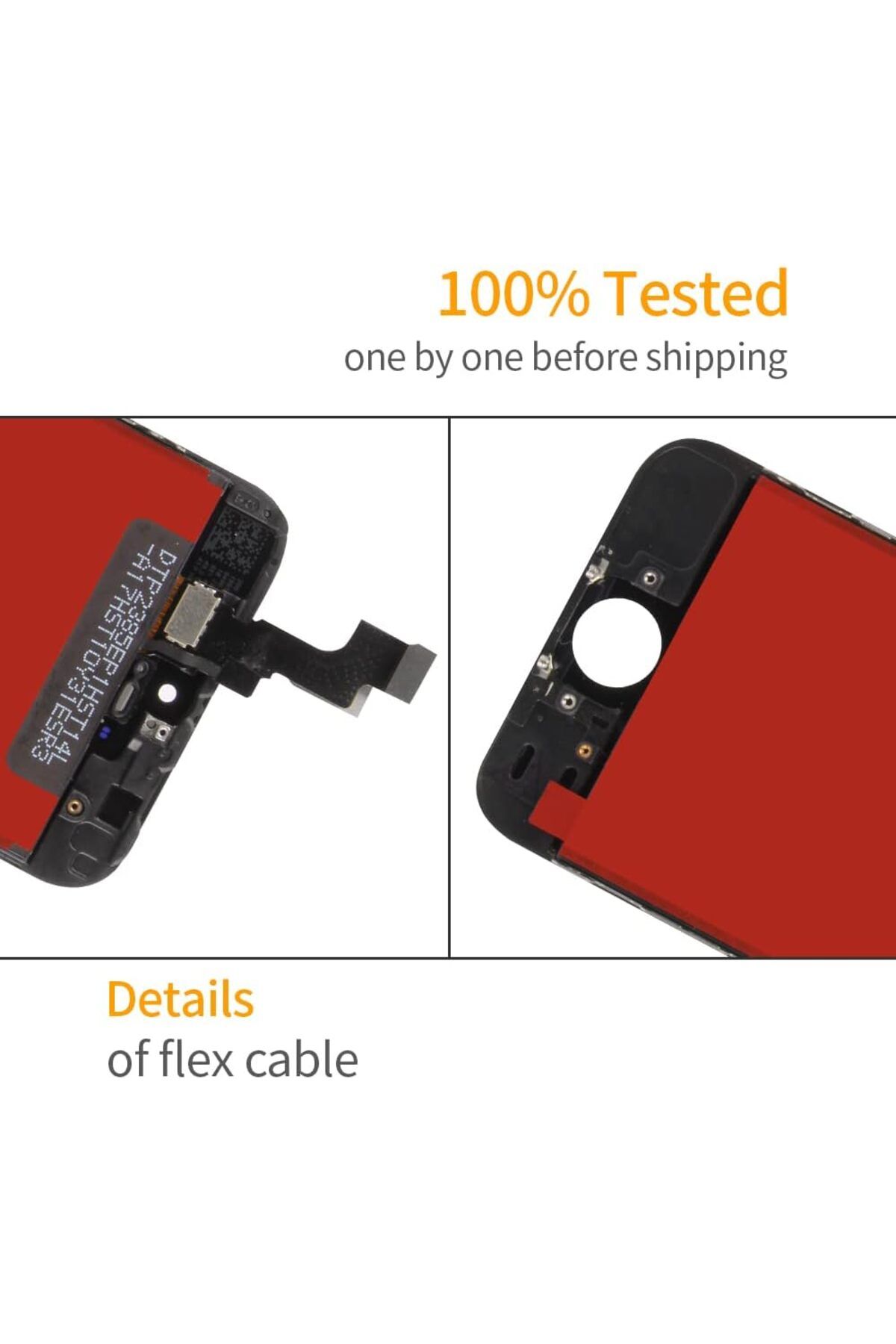 Choice-Quality LCD For iPhone 4 4s Display Touch Screen Digitizer Assembly For iPhone 4s 5 5s 5SE LCD Sc... 4