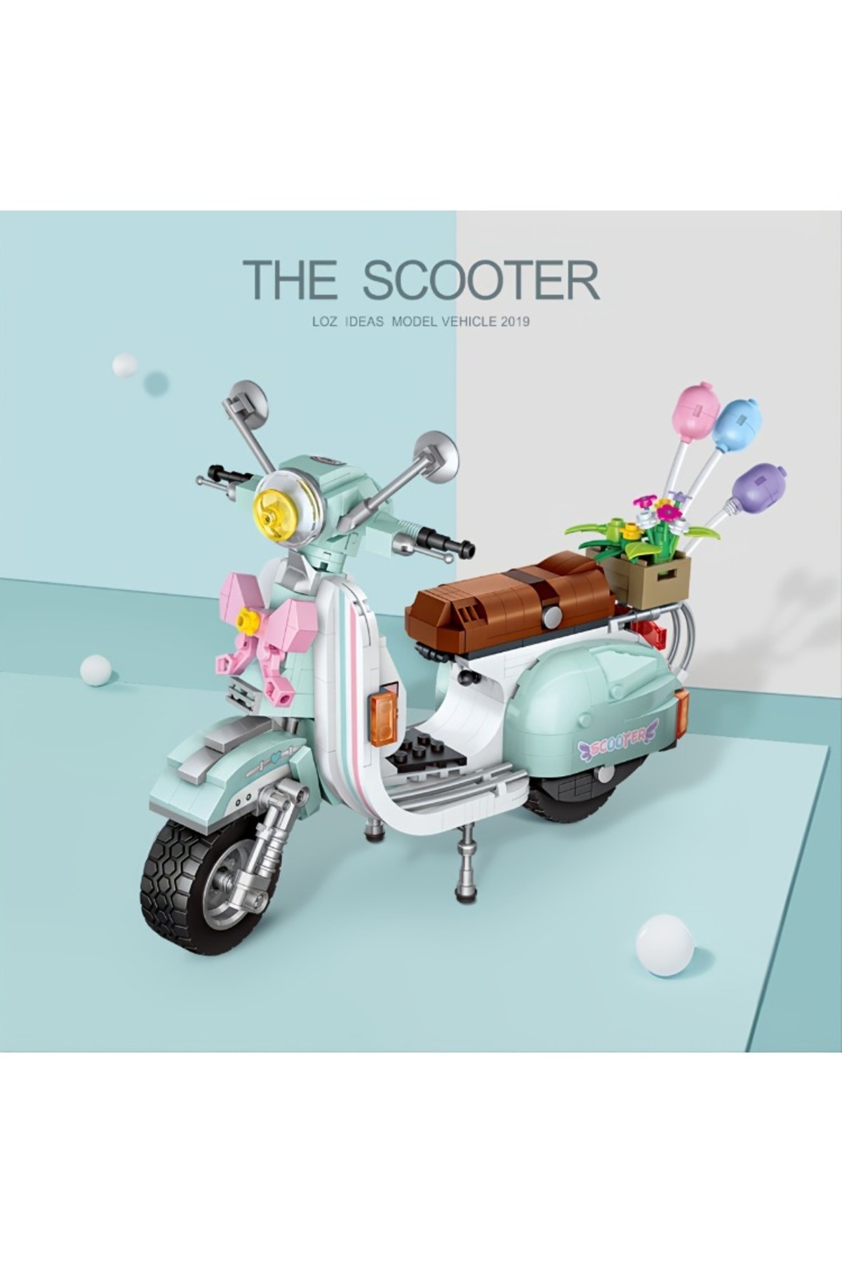 بلوک‌های ساختمانی موتورسیکلت، اسباب‌بازی‌های کودکان، اسباب‌بازی‌های اتصال‌دهنده، هدیه تولد برای پسران، دختران و بزرگسالان