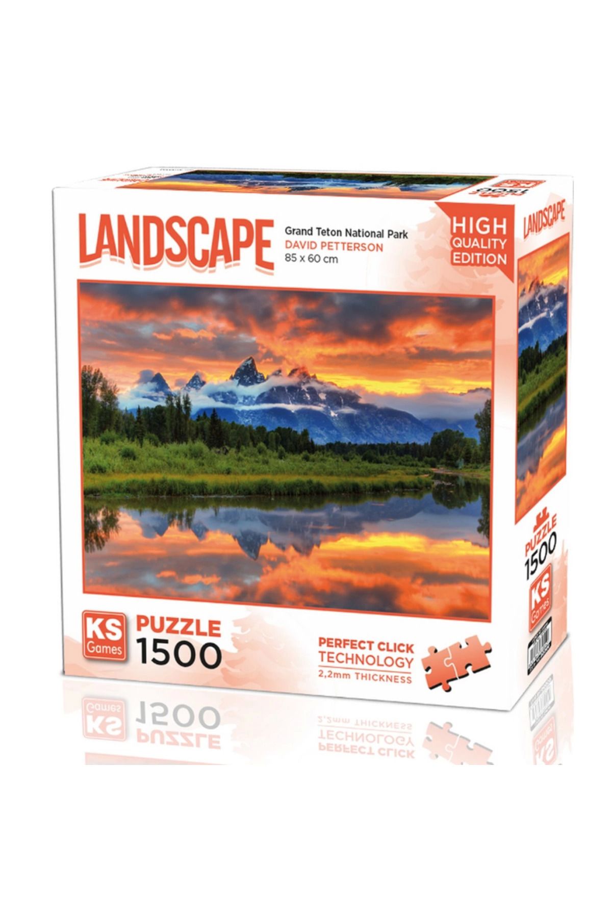 gcaksesuar Nessiworld KS Games Grand Teton National Park Puzzle 1500 Parça 22037