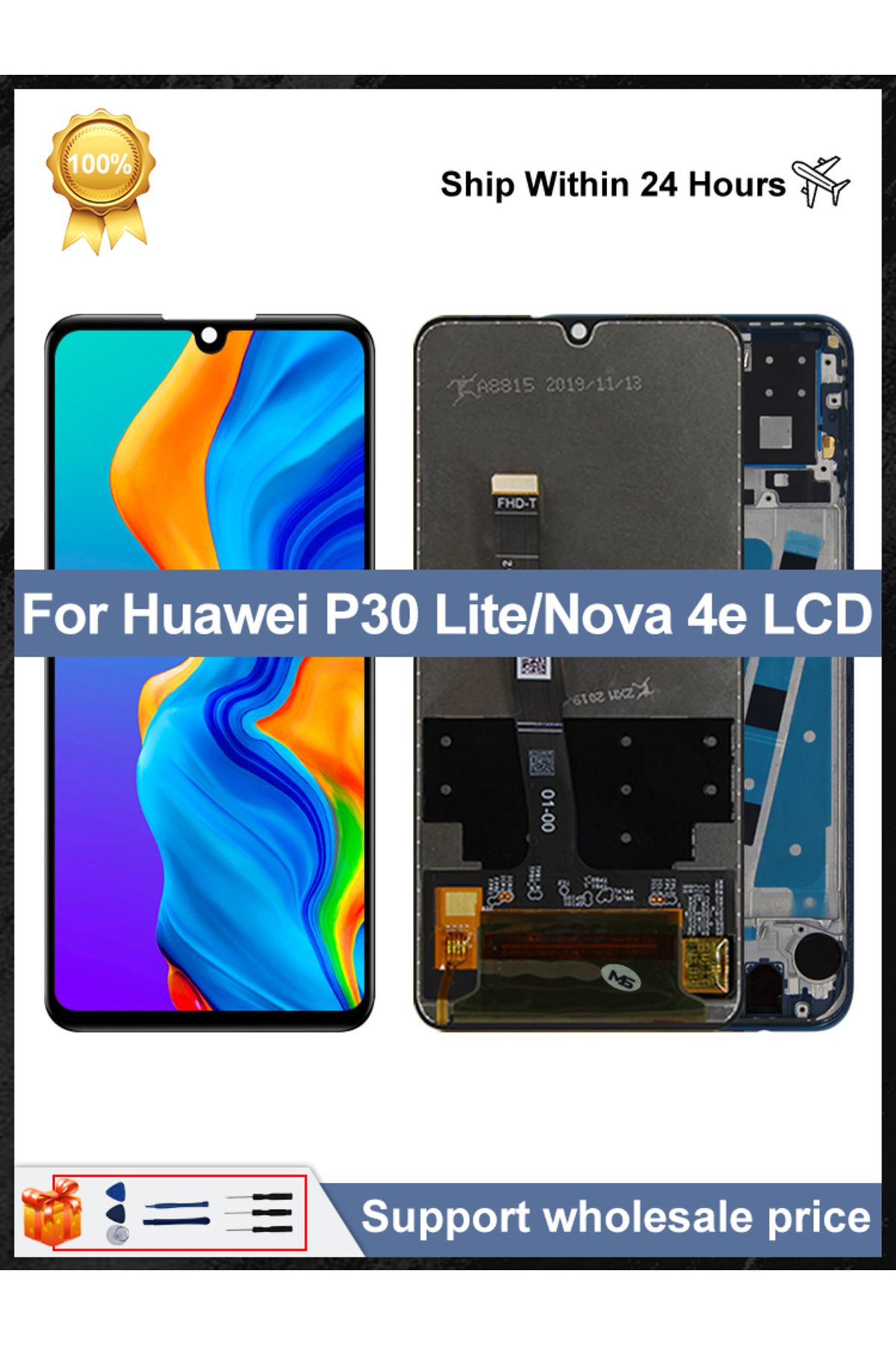 YOOFINIX-6.15" For Huawei P30 Lite Display LCD Touch Screen Digitizer For Huawei MAR-LX1M MAR-L01A Display... 8