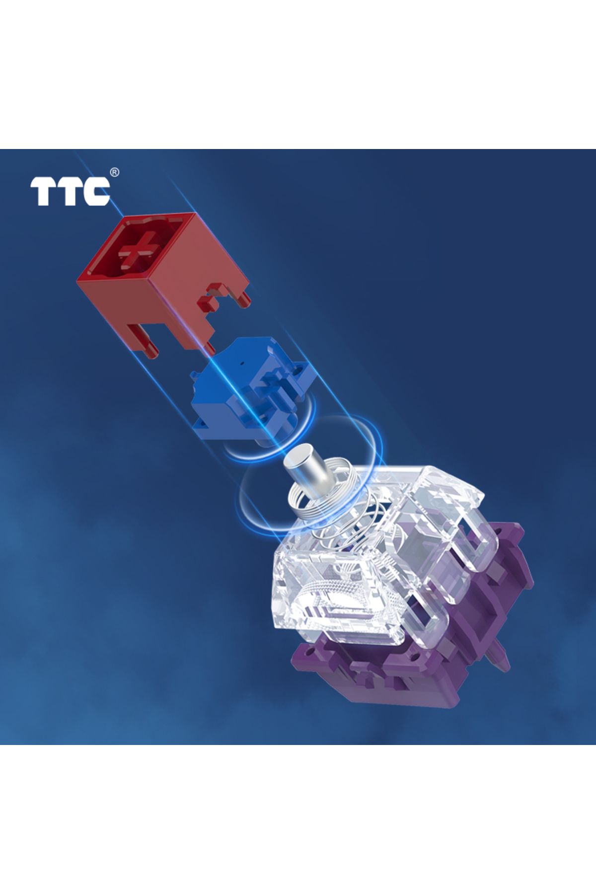 KPrepublic-TTC Magneto Switch King of Magnetic Switch Linear for Magnetic mechanical keyboard 35g 100m 3.5mm 4