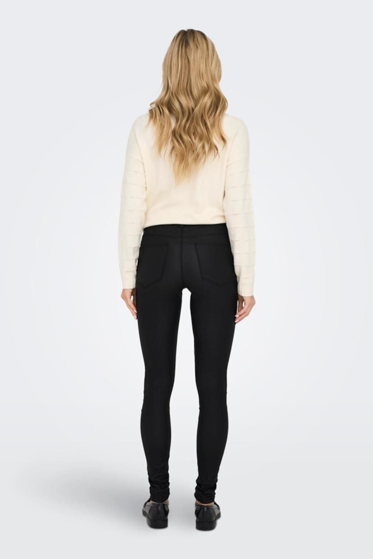 ONLY-Pantaloni de pânză pentru femei 3