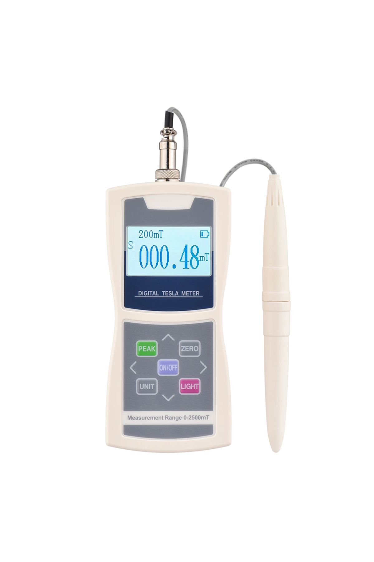 Choice-Digital Tesla Meter Gaussmeter 200mT/2000mT Standard Radial Hall Probe High Accuracy Sensitive Su... 8