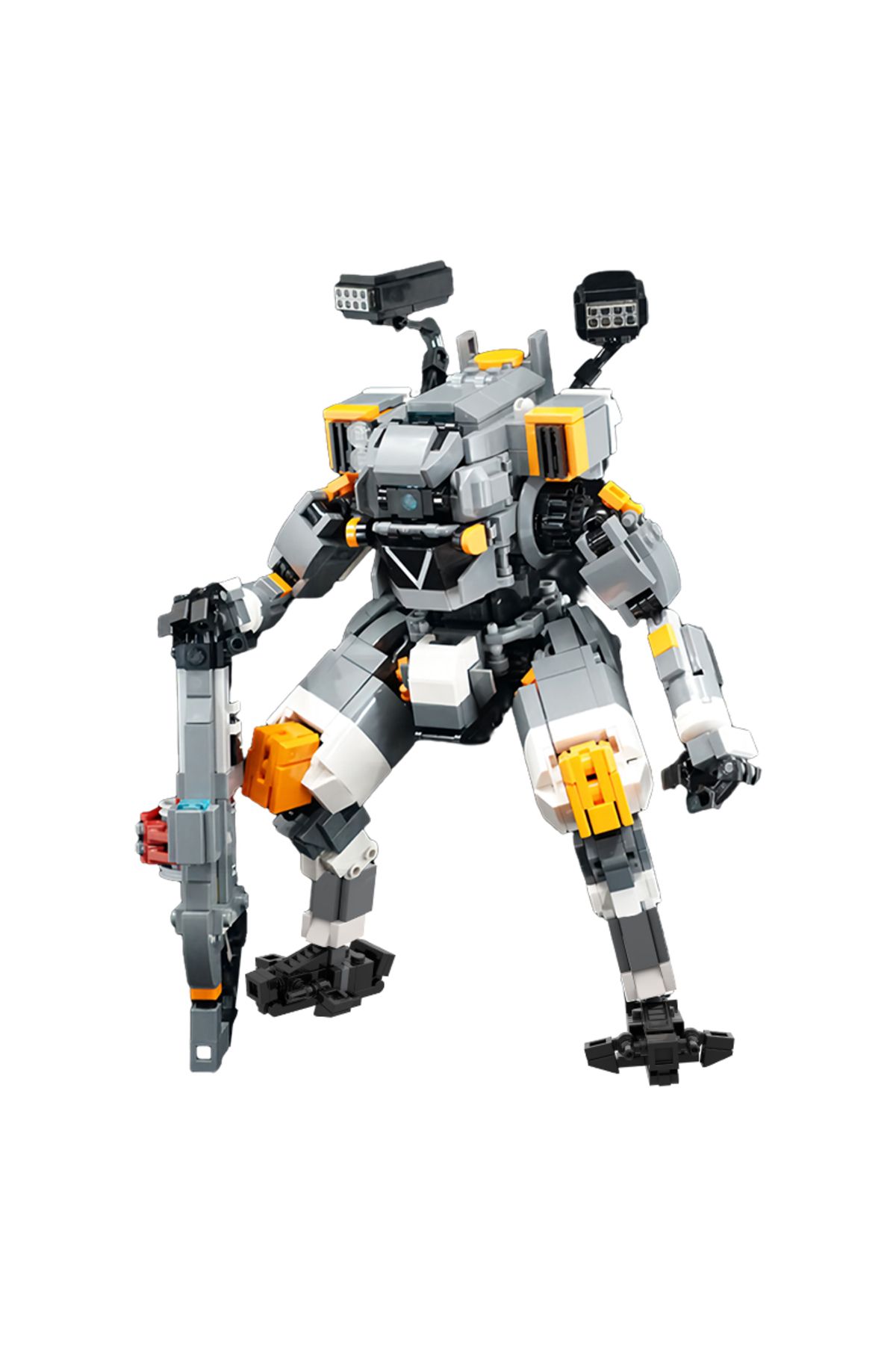 BuildMoc-Titanfall Vanguard-Class FS-1041 Robot Building Blocks Set Titan Mecha Game Bricks Toys ... 8