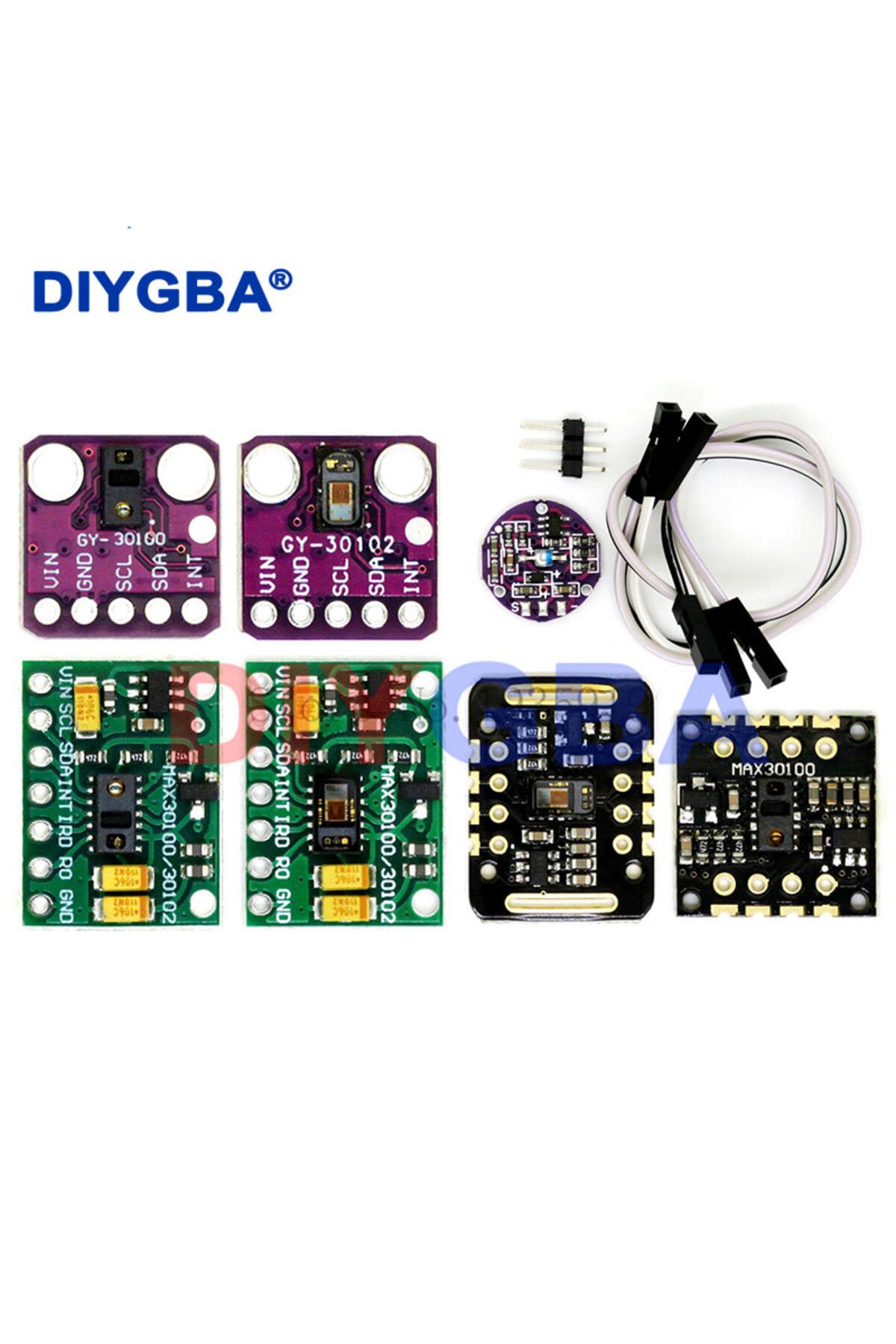 Choice-MH-ET LIVE MAX30102 MAX30100 Heart rate Sensor Module Puls detection Blood oxygen concentration t... 7
