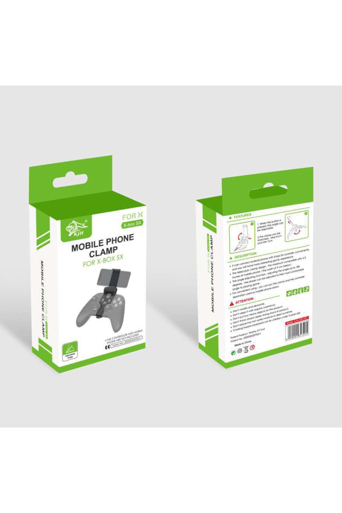 ALLOYSEED-For Xbox Series Controller Phone Holder Wireless Gamepad Handle Bracket Mobile Phone Clip Stand f... 7