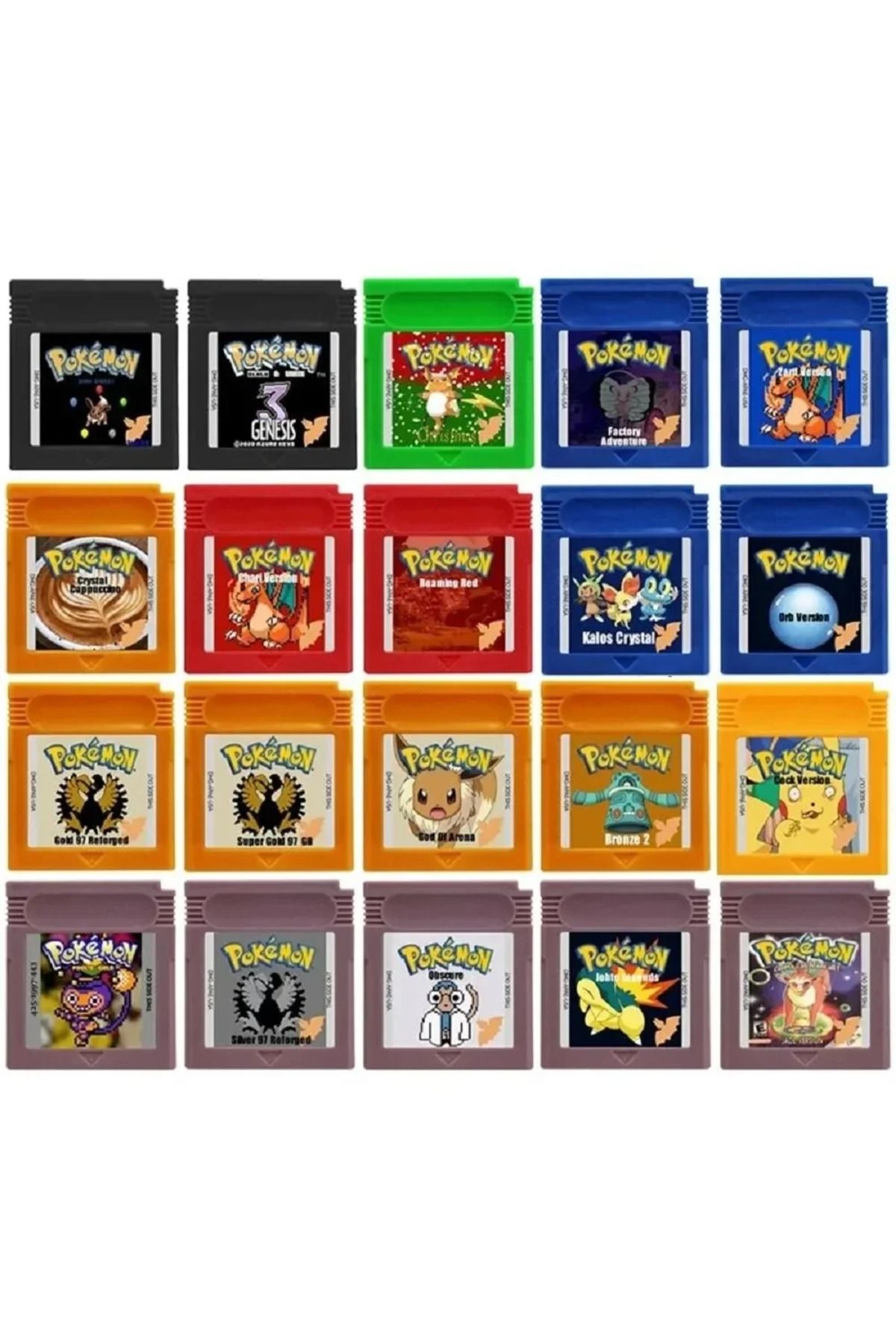 Choice-Pokemon GBC Card 16 Bit Video Game Cartridge Console Card For Gameboy Color Classic Game Collect ... 8