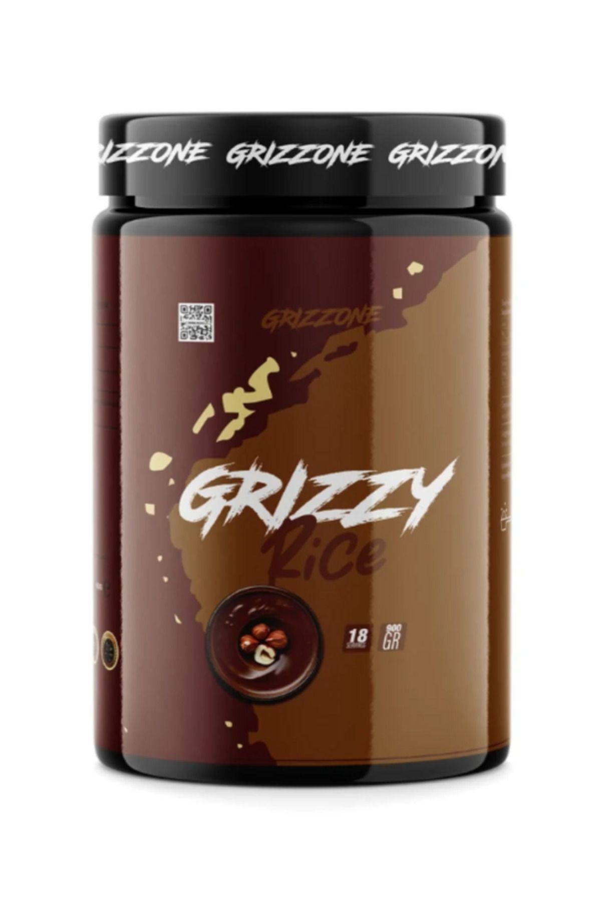 GRIZZONE GRIZZY PİRİNÇ UNU 800 GR 16 SERVIS ( FINDIK - ÇİKOLATA )