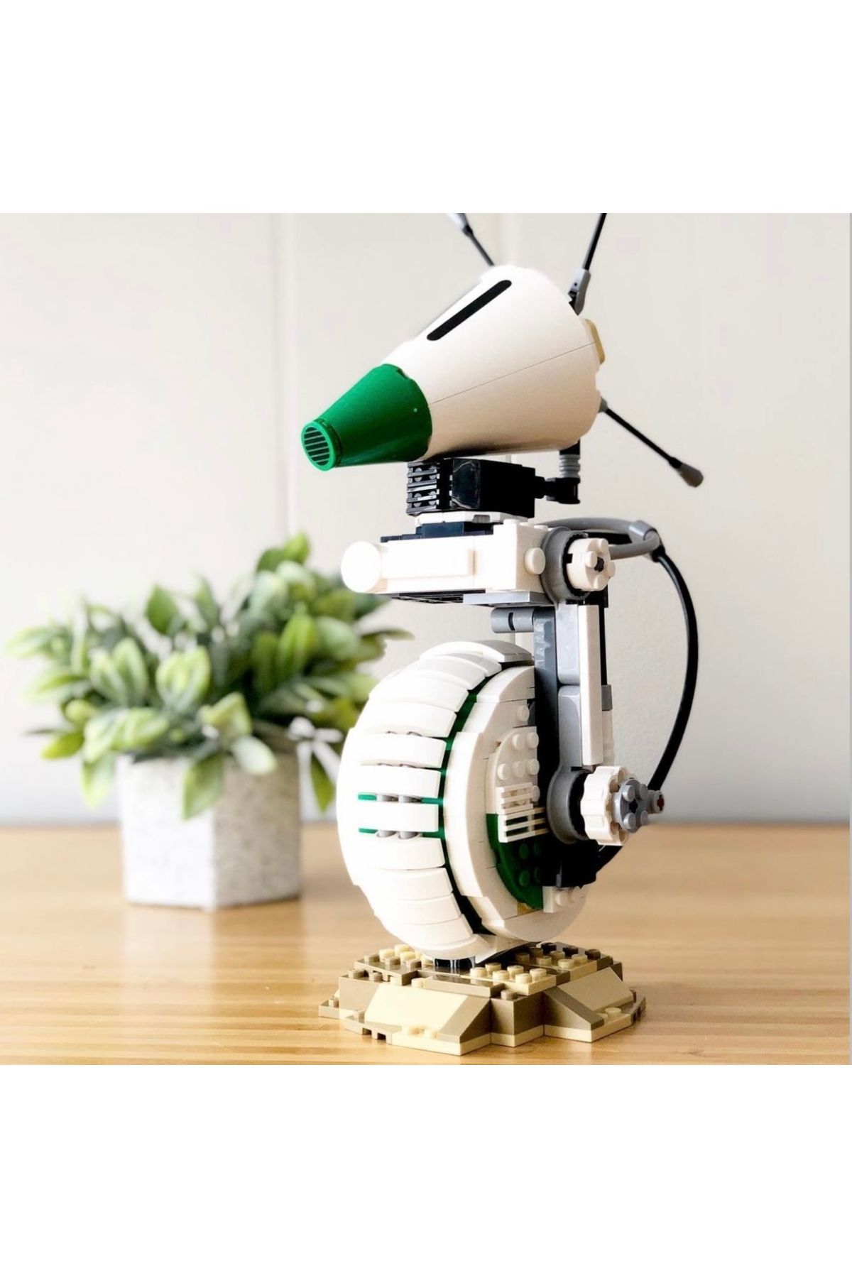 Miniso-MINISO 519Pcs Fully Compatible 75278 D-O Droid Creative Ideas Space Robots Building Blocks Bricks... 5