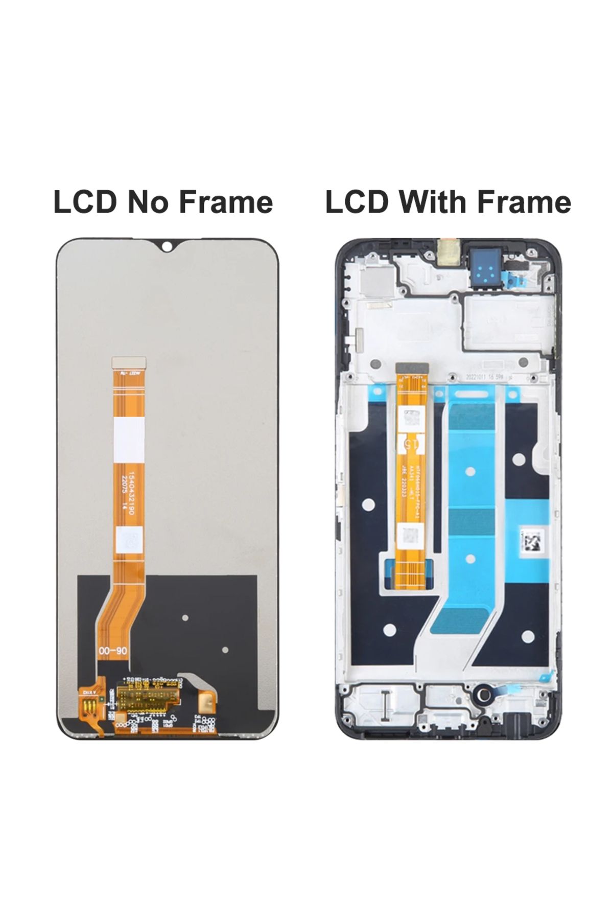 sinmaytai-5g Orig With Frame For Oppo A78 5g Cph2483 Cph2495 Lcd Display Touch Screen Digitizer Assembly With 5