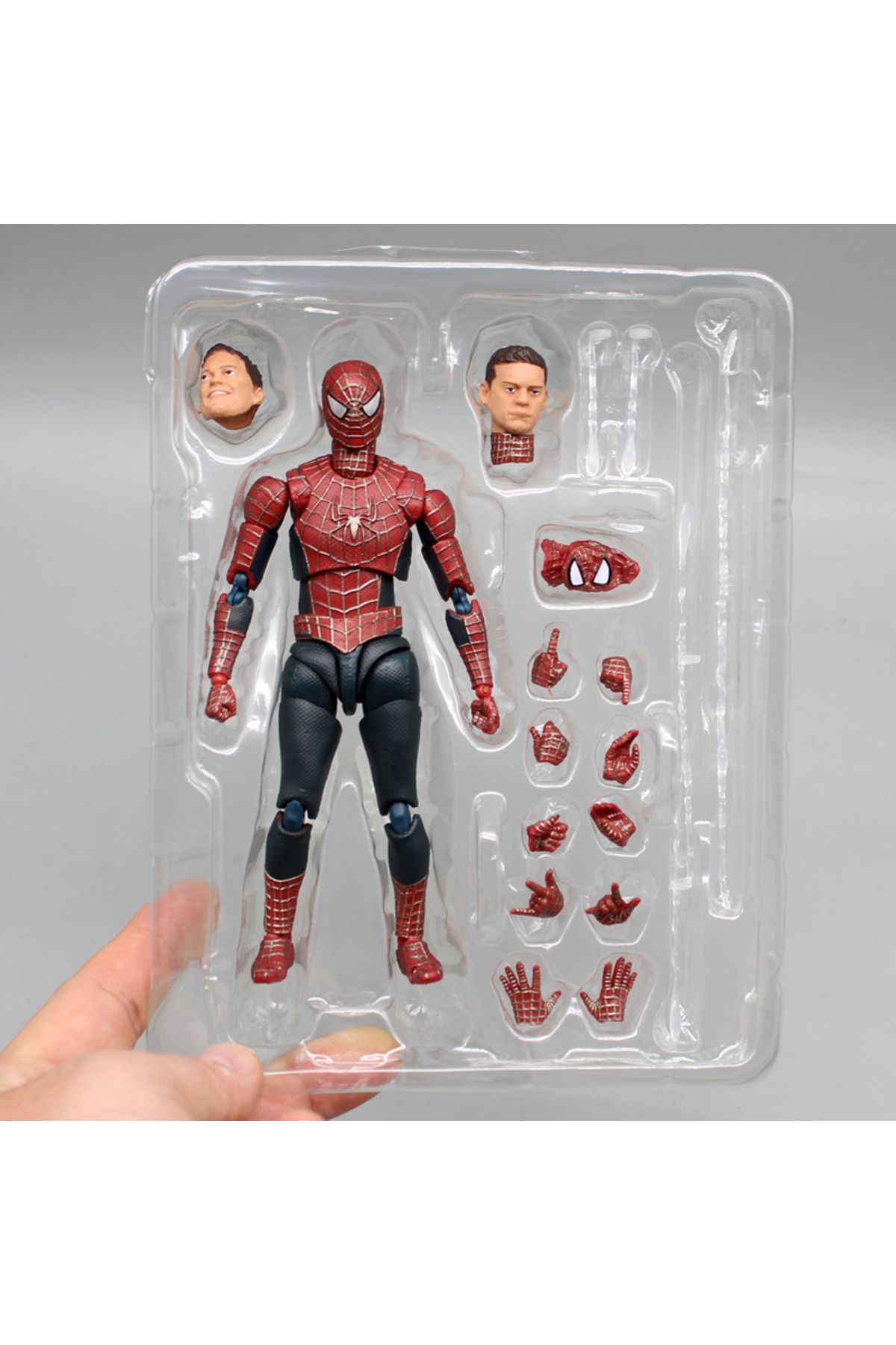 Choice-14cm Spiderman Peter Parker Spider-Man 2 Tobey Maguire Action Figures Anime Shf Movable Joint Mod... 3