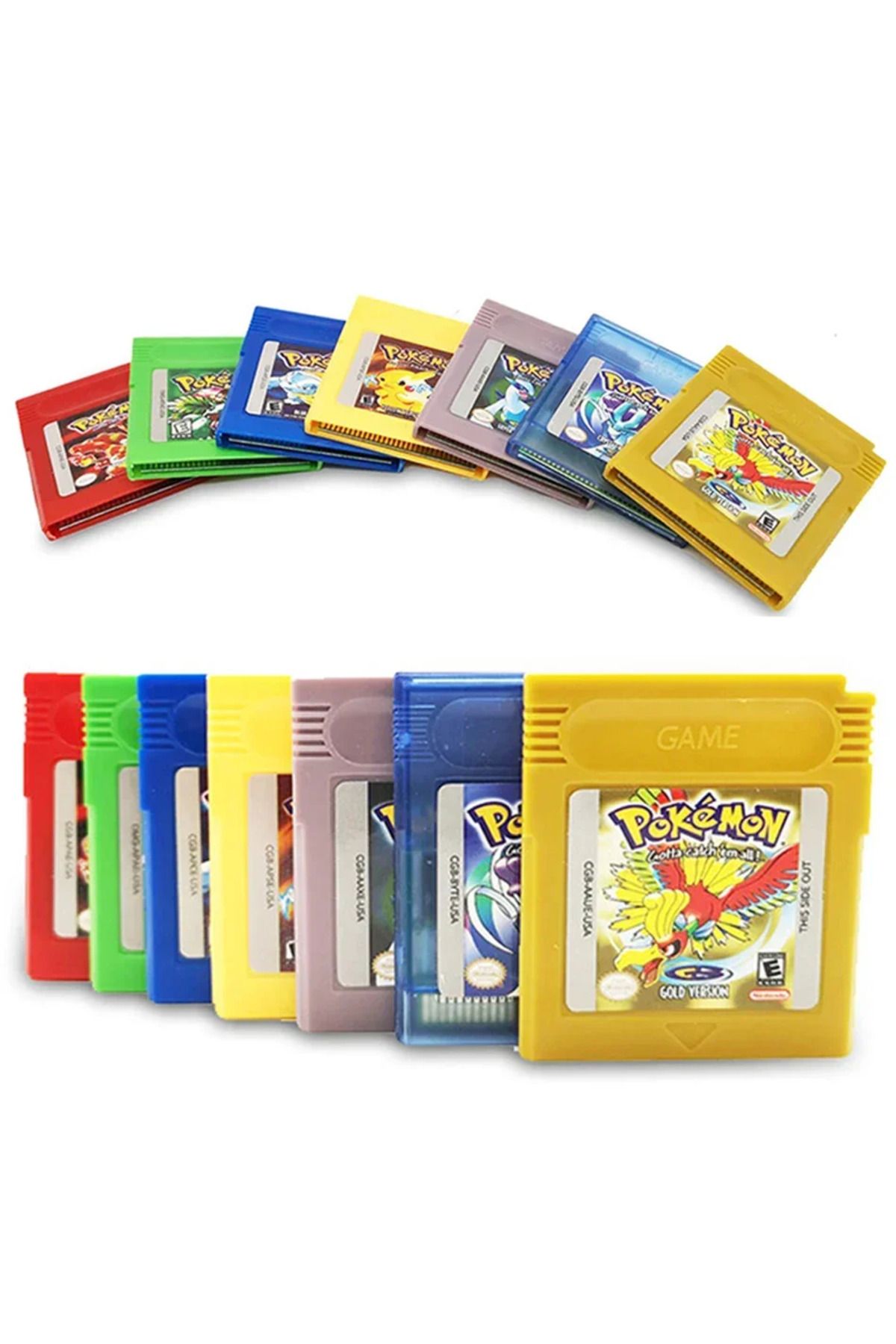 Choice-Pokemon GBC Card 16 Bit Video Game Cartridge Console Card For Gameboy Color Classic Game Collect ... 3