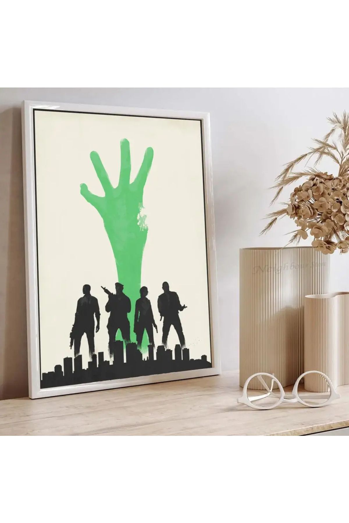Choice-1pc Game-Left 4 Dead Poster Art Poster Waterproof Paper Sticker Coffee House Bar Room Wall Decor 7