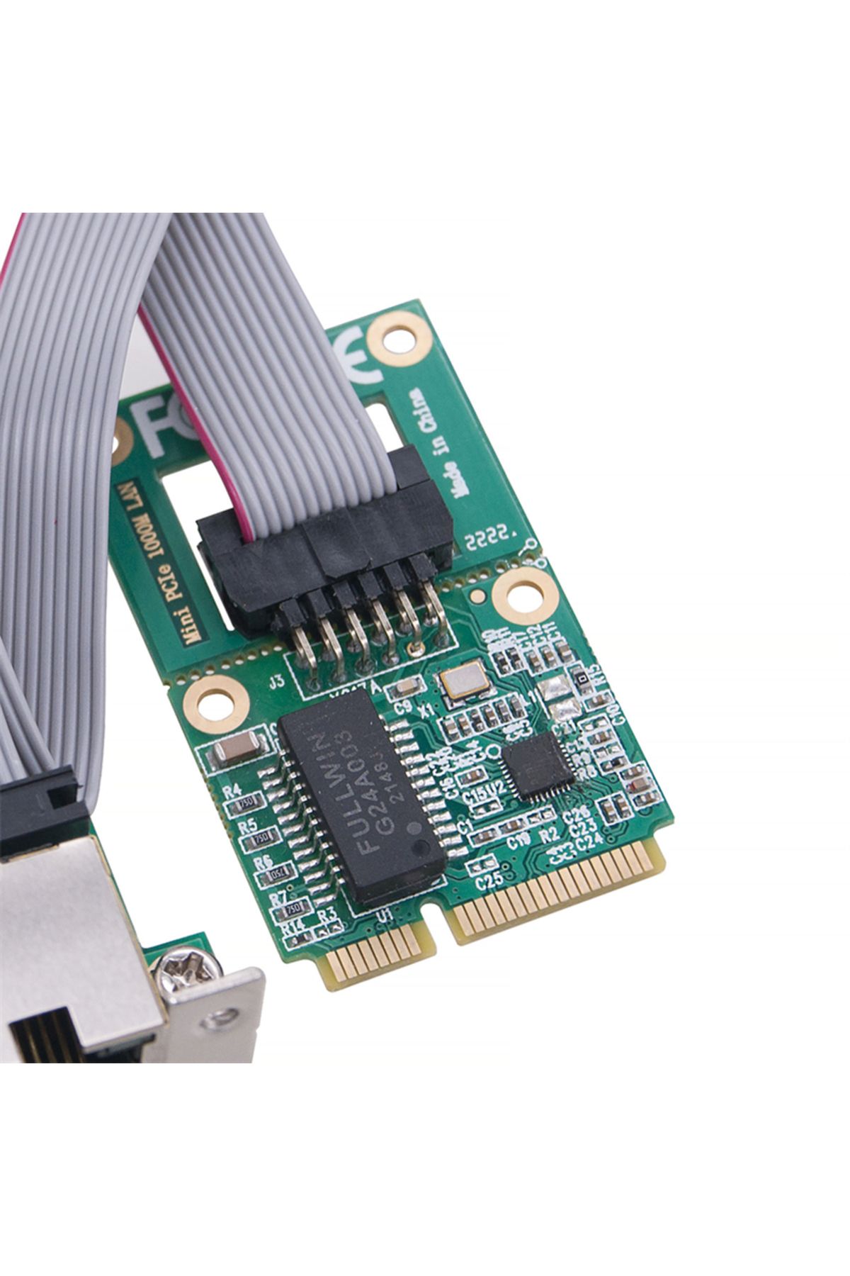 ALLOYSEED-Mini PCI-E Network Card RTL8111H Mini PCIe Network Adapter RJ45 Port Mini PCI Express Gigabit Eth... 6