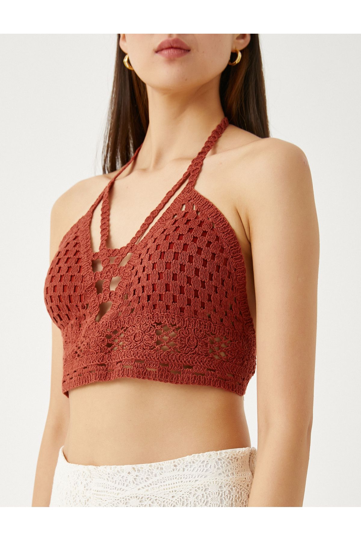 Koton-Crochet Knitted Bustier 5