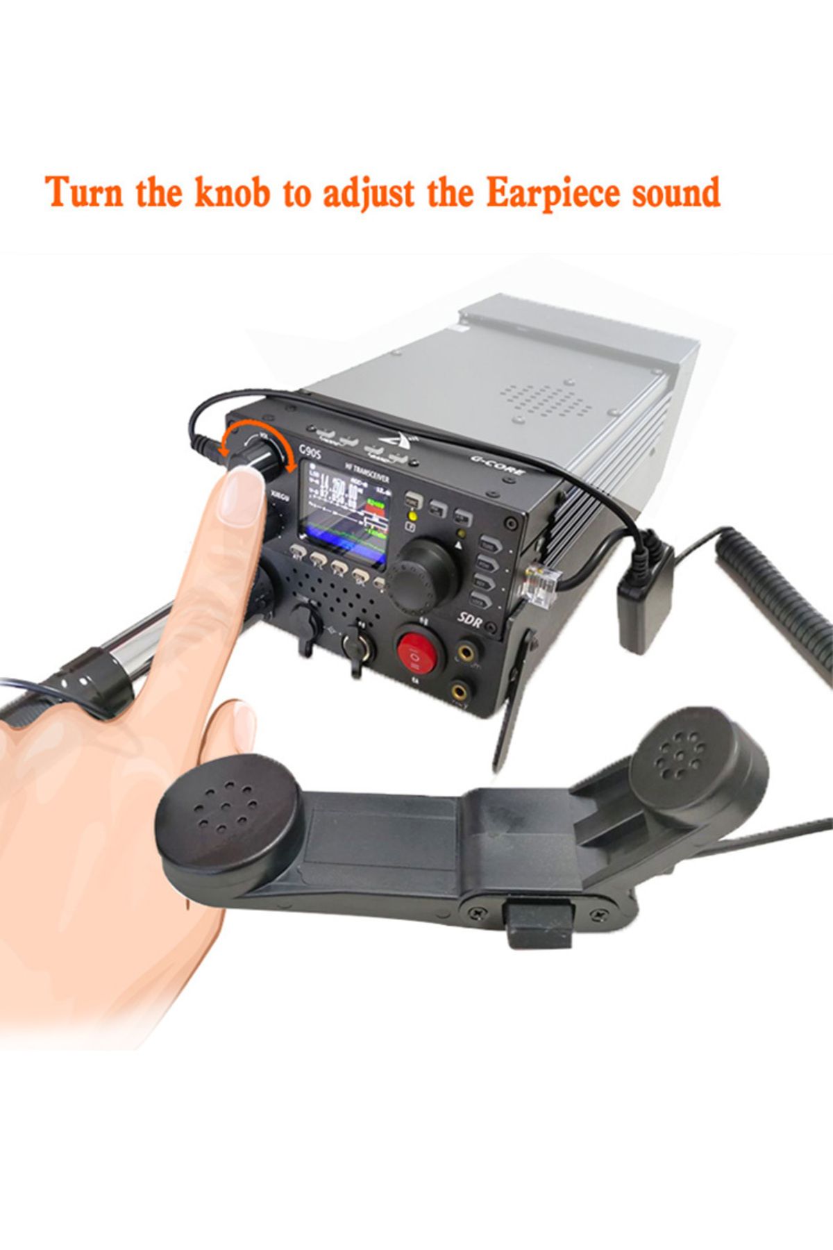 Choice-Xiegu G90 G90S Handheld Microphone Shortwave Hf Receiver Transmitter Emergency Communication Microphone 8