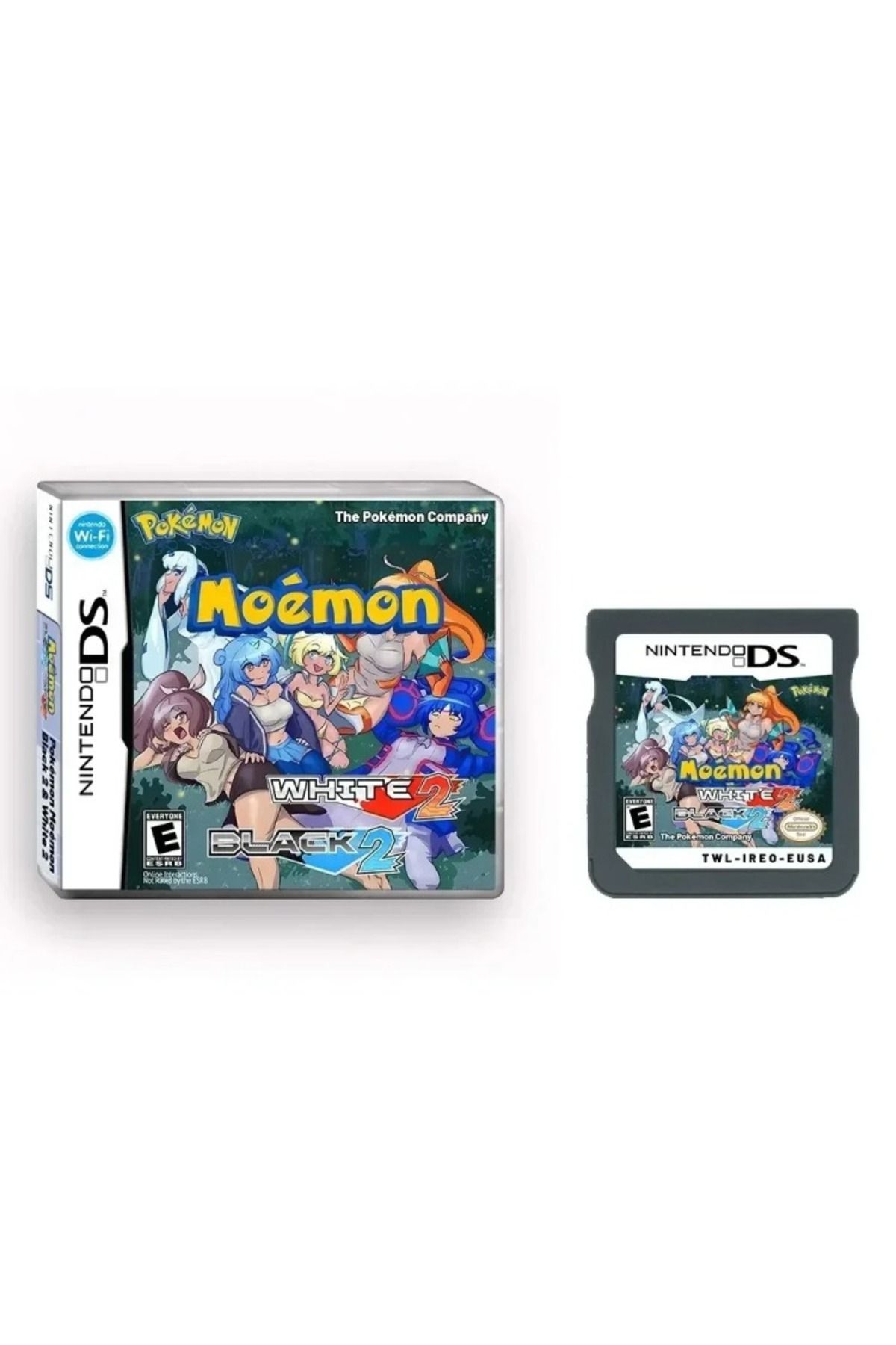 Choice-2023 NEW NDS Moemon Black 2 and White 2 Game Cartridge 32 Bit Video Game Console Card Pokemon She... 8
