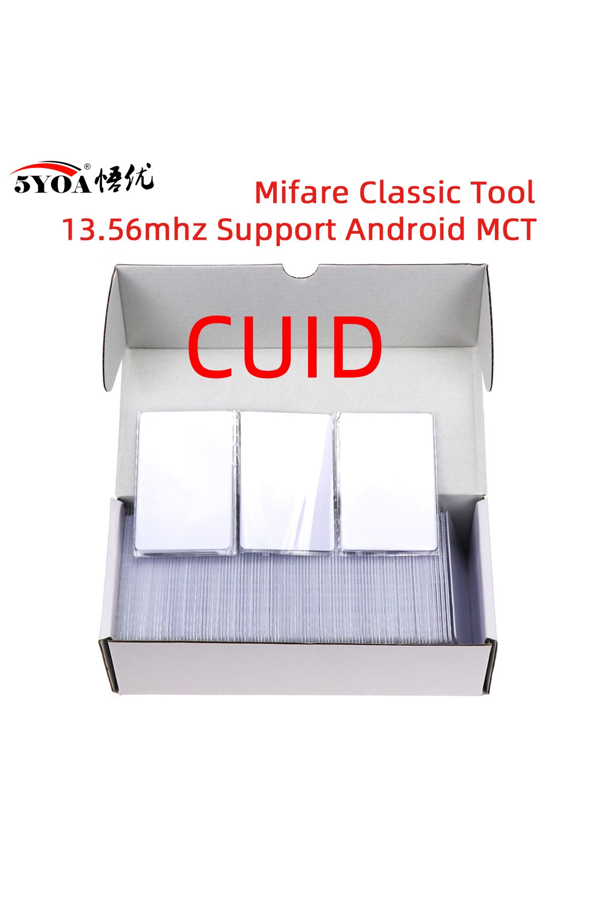 5YOA-5pcs Cuid Card 5/10pcs Cuid Android App Mct Modify Uid Changeable Nfc 1k S50 13.56mhz Rfid Card 7